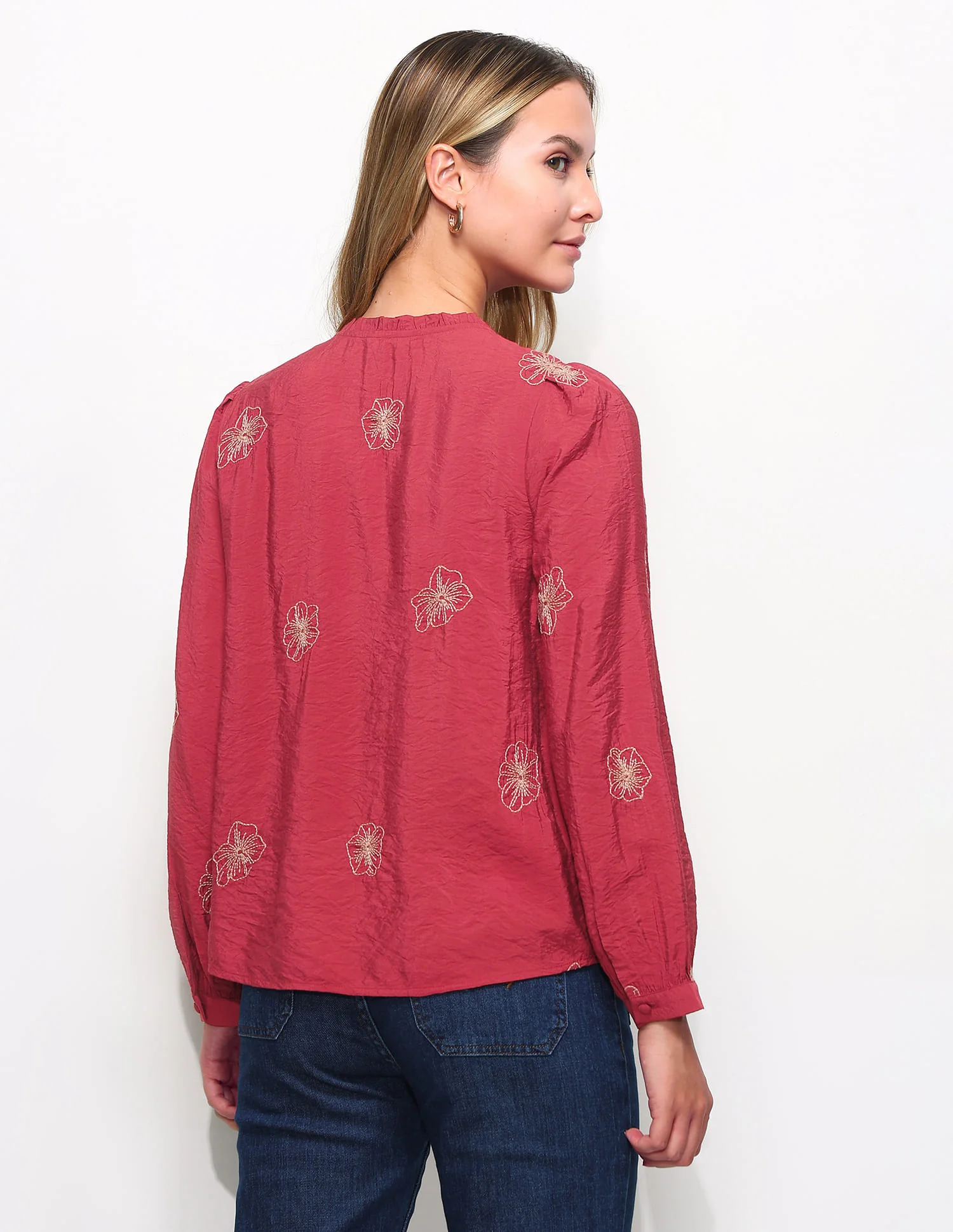 Floral Embroidered Top - Image 5