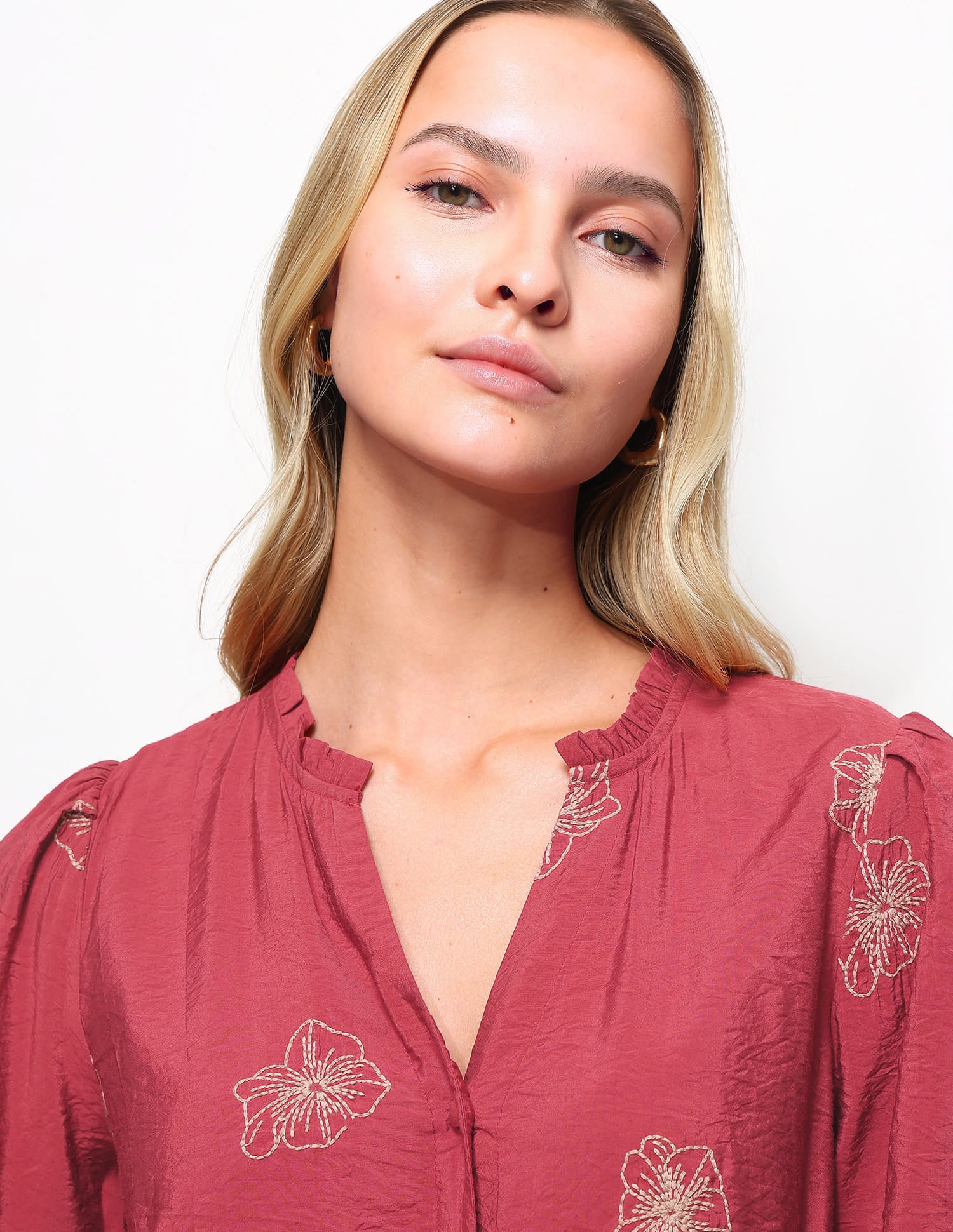 Floral Embroidered Top - Image 7