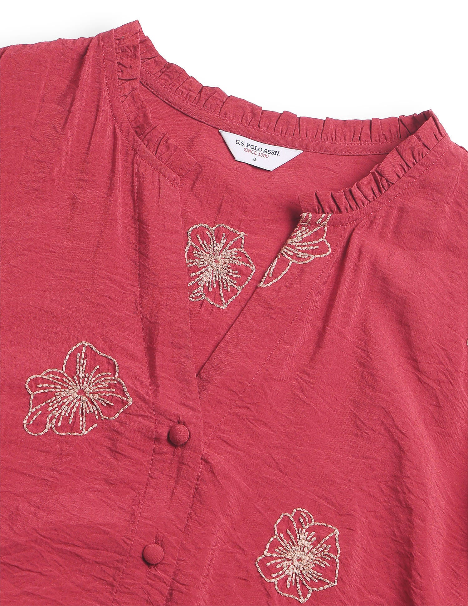 Floral Embroidered Top - Image 8