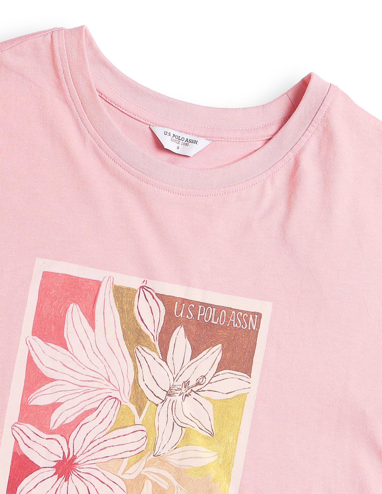 Floral Printed Oversized Fit T-Shirt - Image 8