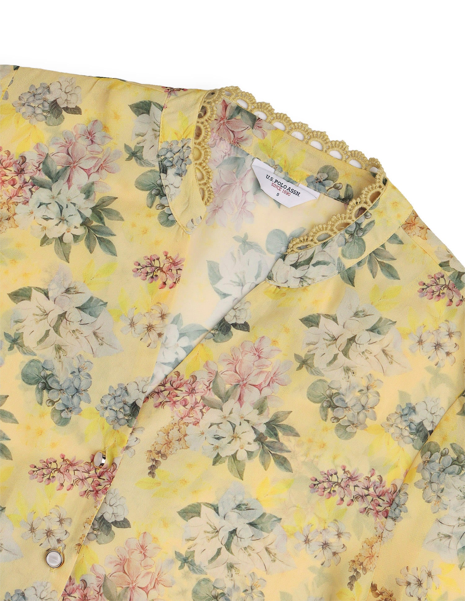 Floral Printed Regular Fit Top - Image 8