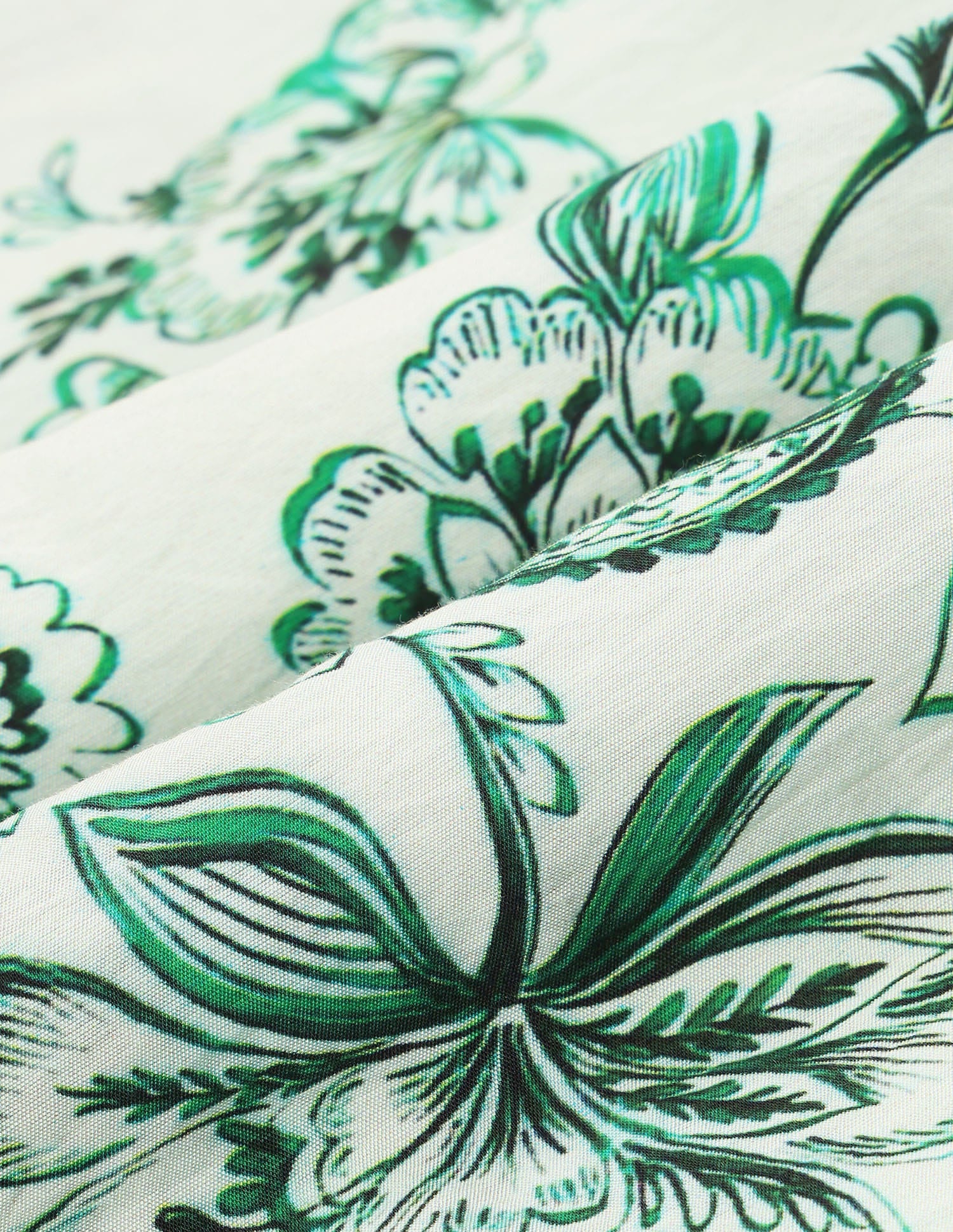Floral Printed Ruffle Top - Image 2