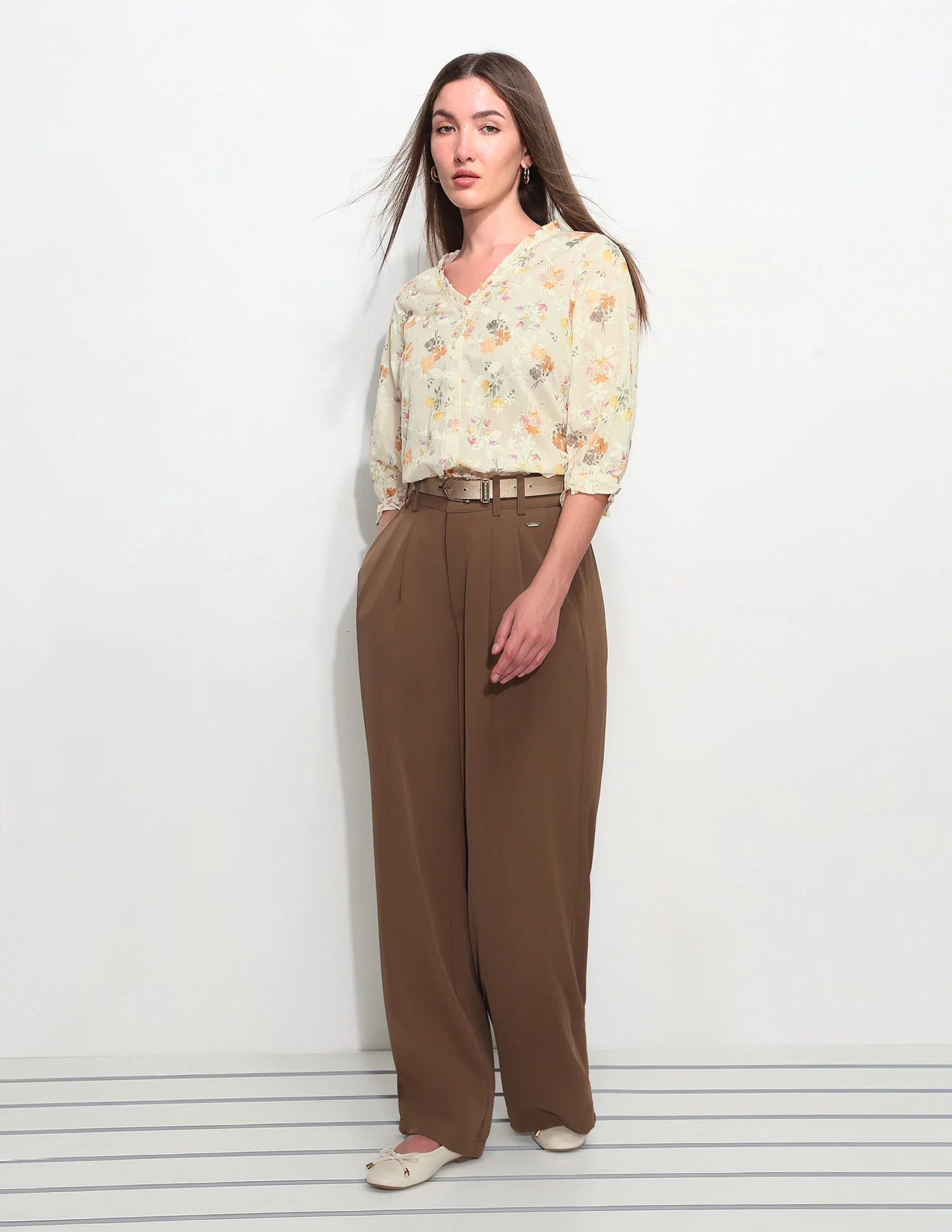 Floral Printed Top - Image 3