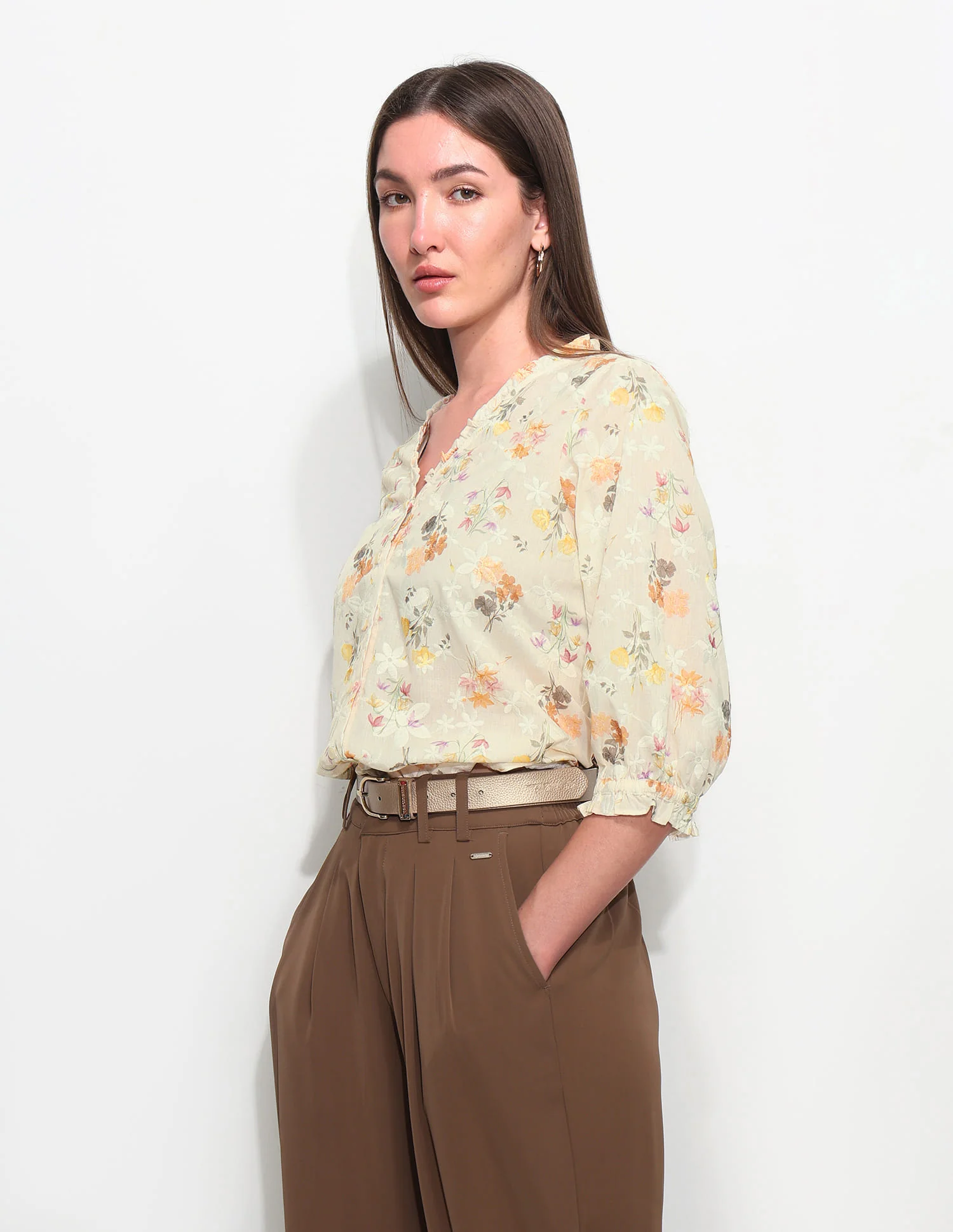 Floral Printed Top - Image 4