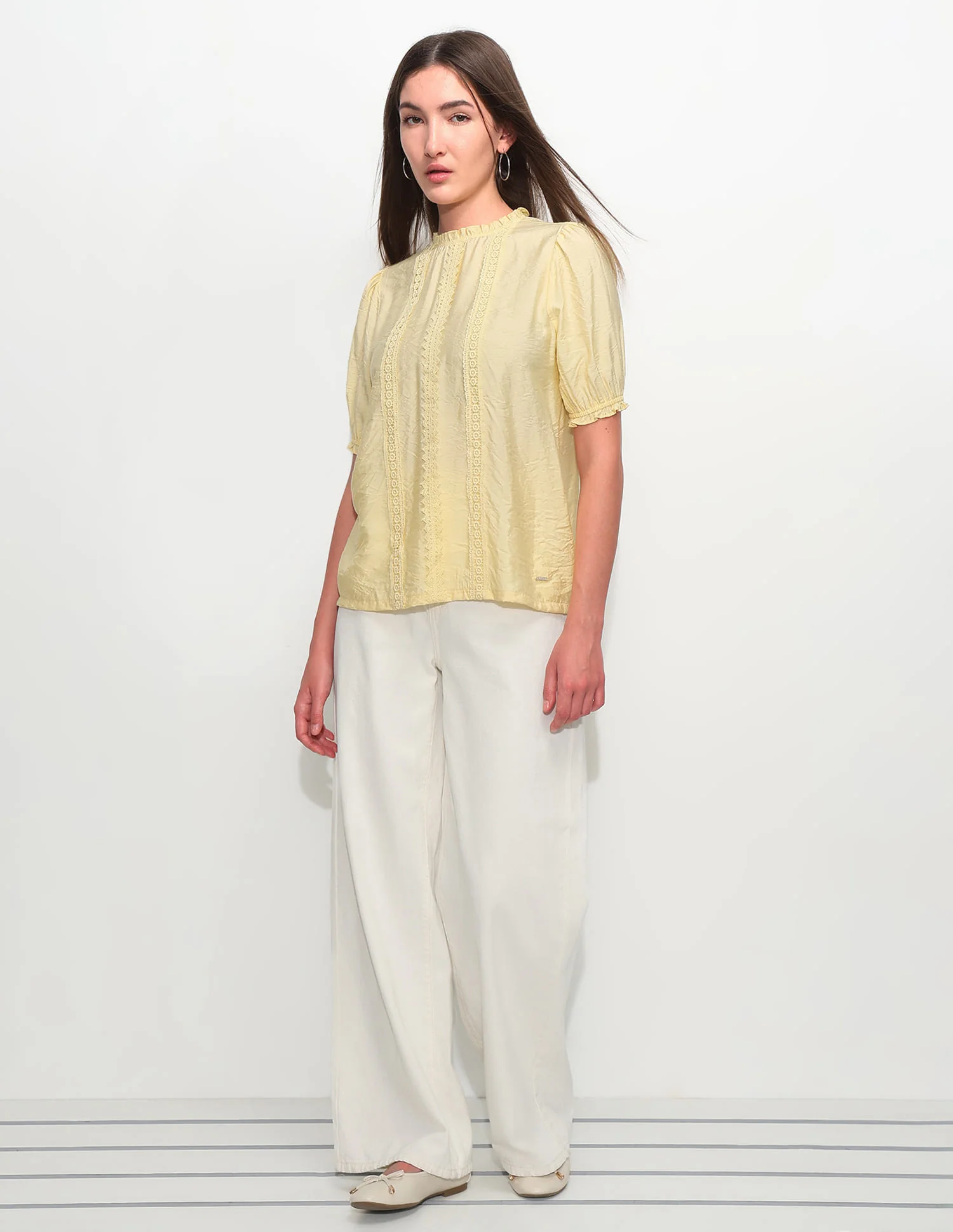 Floral Self Design Top - Image 3