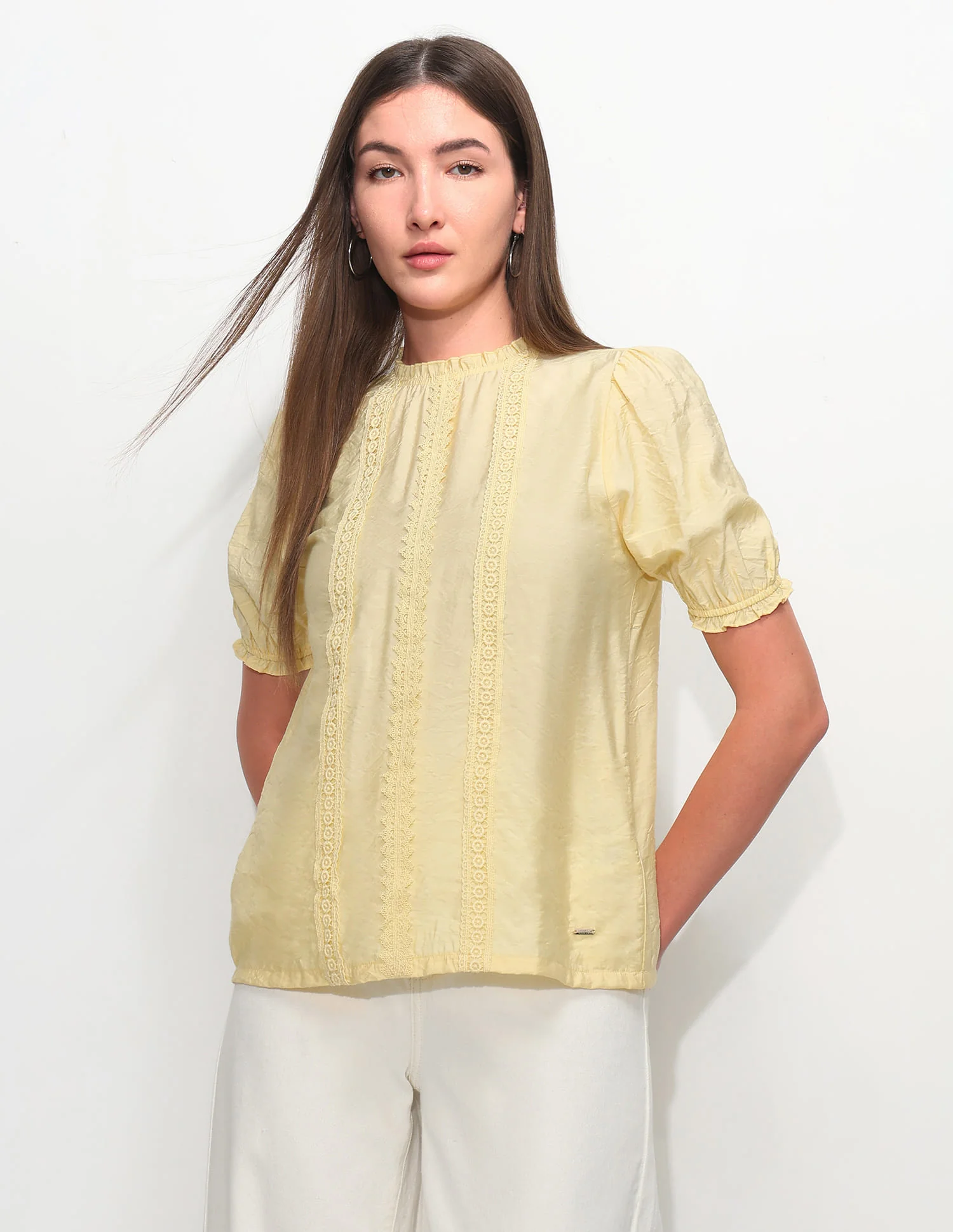 Floral Self Design Top - Image 6