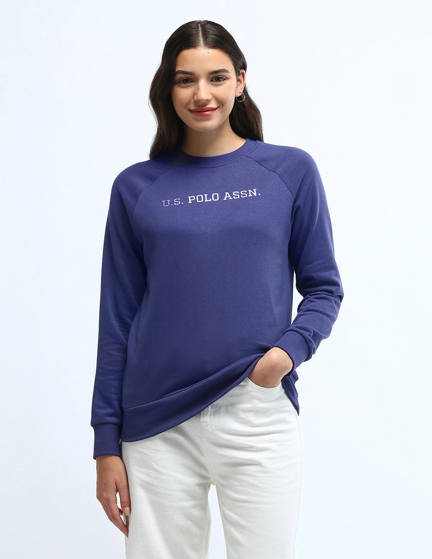 Foil Print Logo Sweatshirt - Image 6