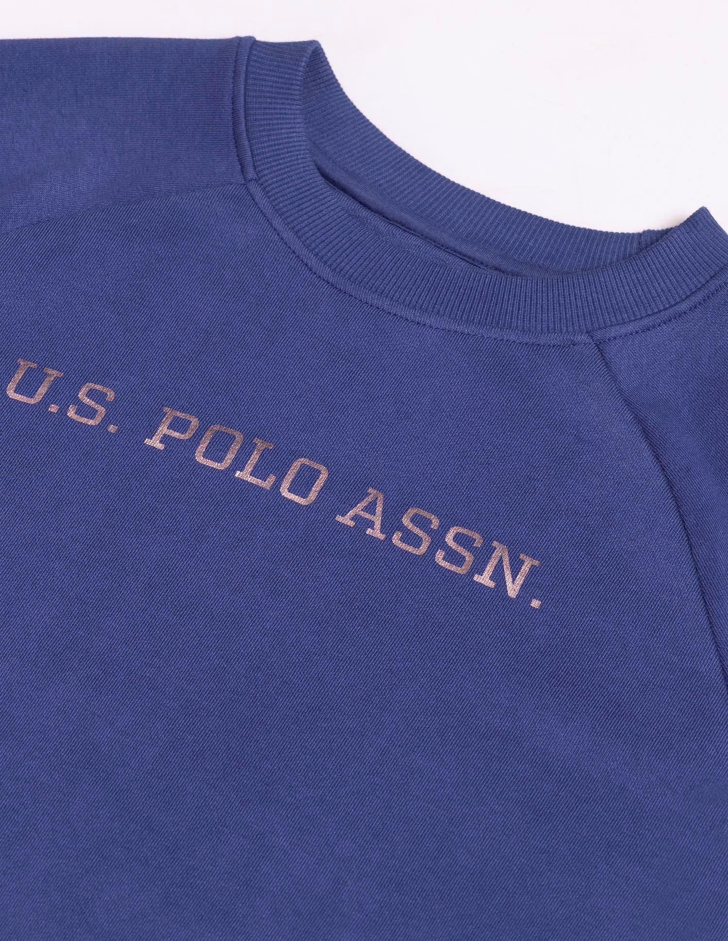 Foil Print Logo Sweatshirt - Image 8