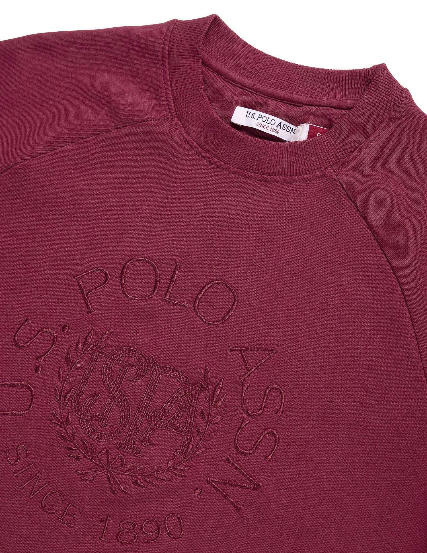 Foil Print Raglan Sleeve Sweatshirt - Image 8