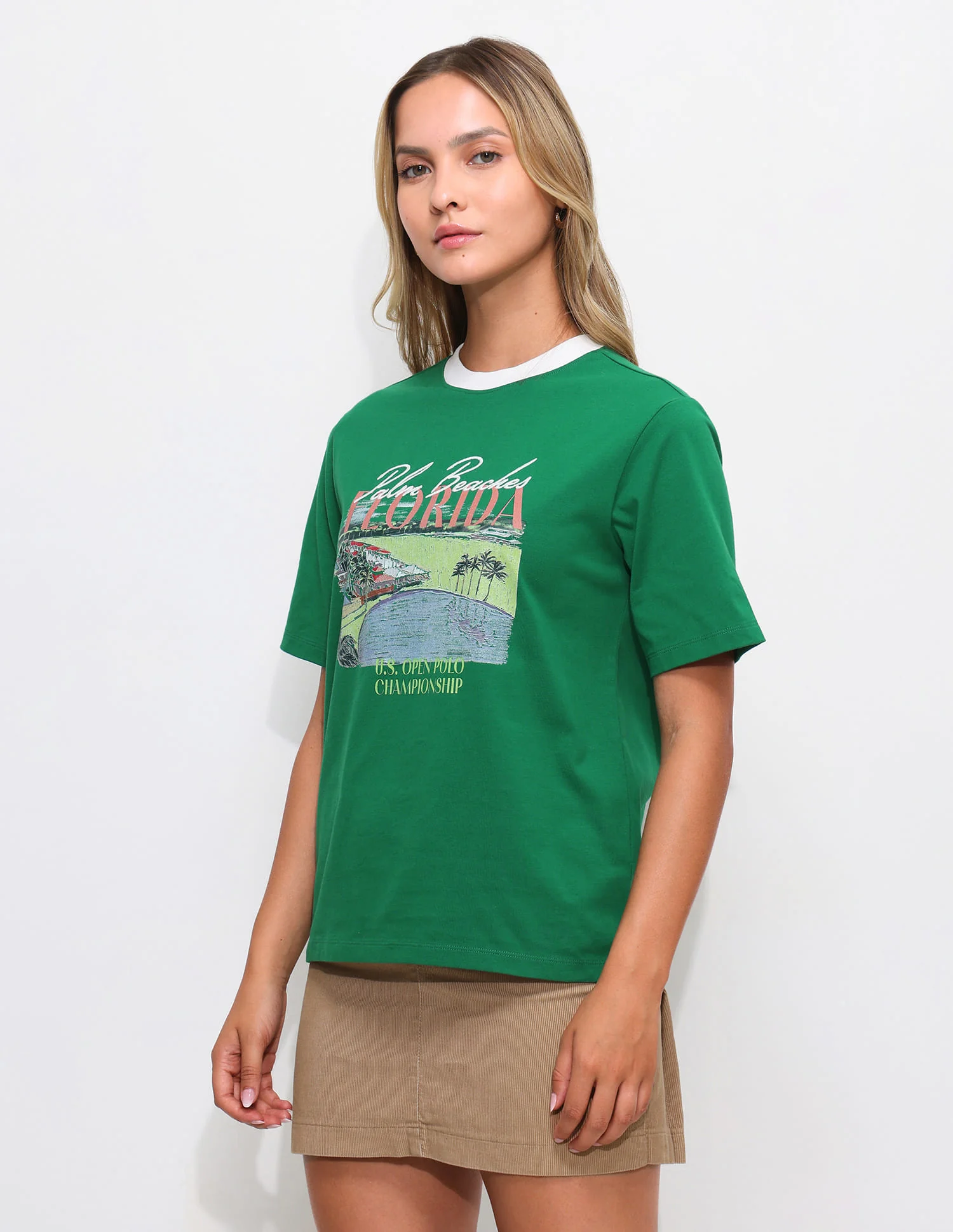Graphic Printed Boxy T-shirt - Image 4