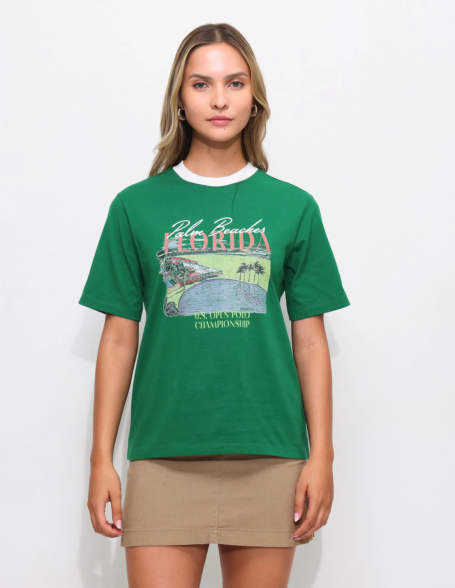 Graphic Printed Boxy T-shirt - Image 6