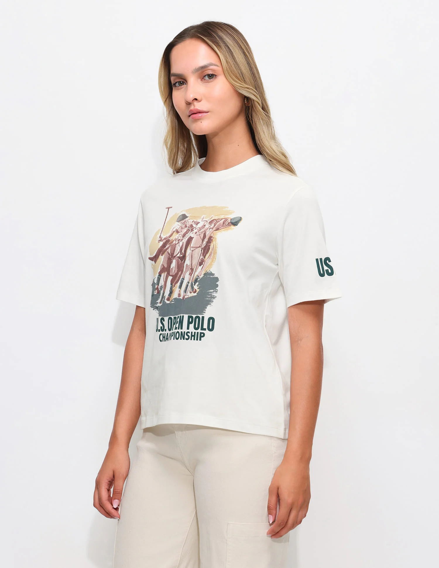 Graphic Printed Boxy T-shirt - Image 4