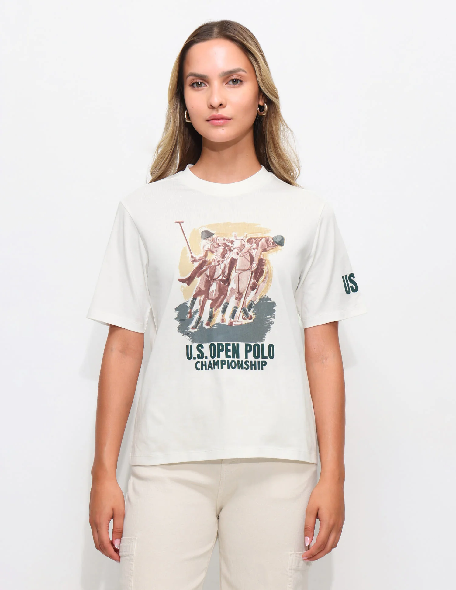 Graphic Printed Boxy T-shirt - Image 6