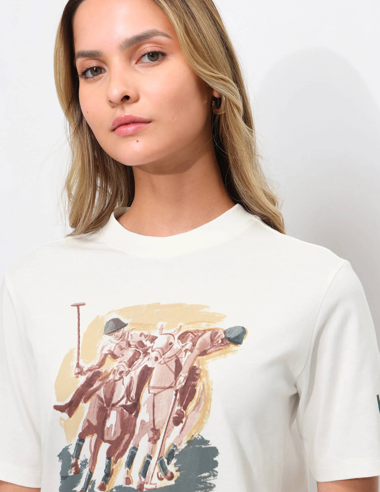 Graphic Printed Boxy T-shirt - Image 7