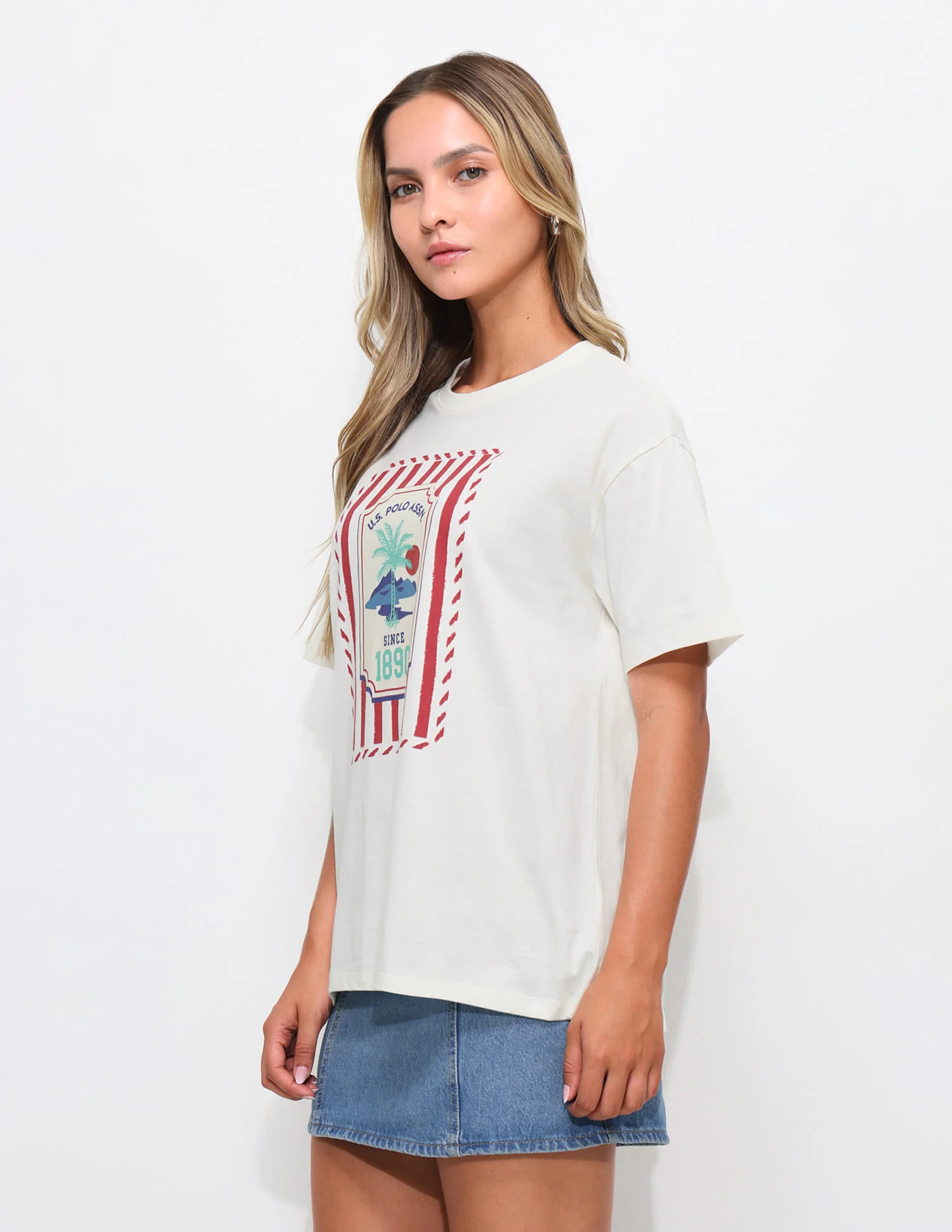 Graphic Printed Oversized T-shirt - Image 4