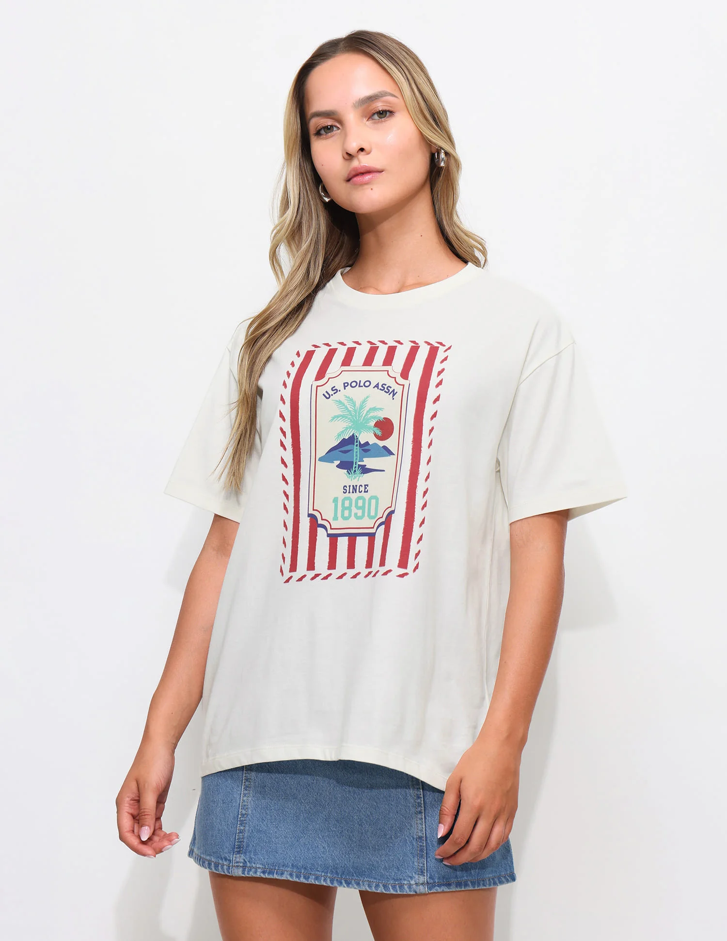Graphic Printed Oversized T-shirt - Image 6