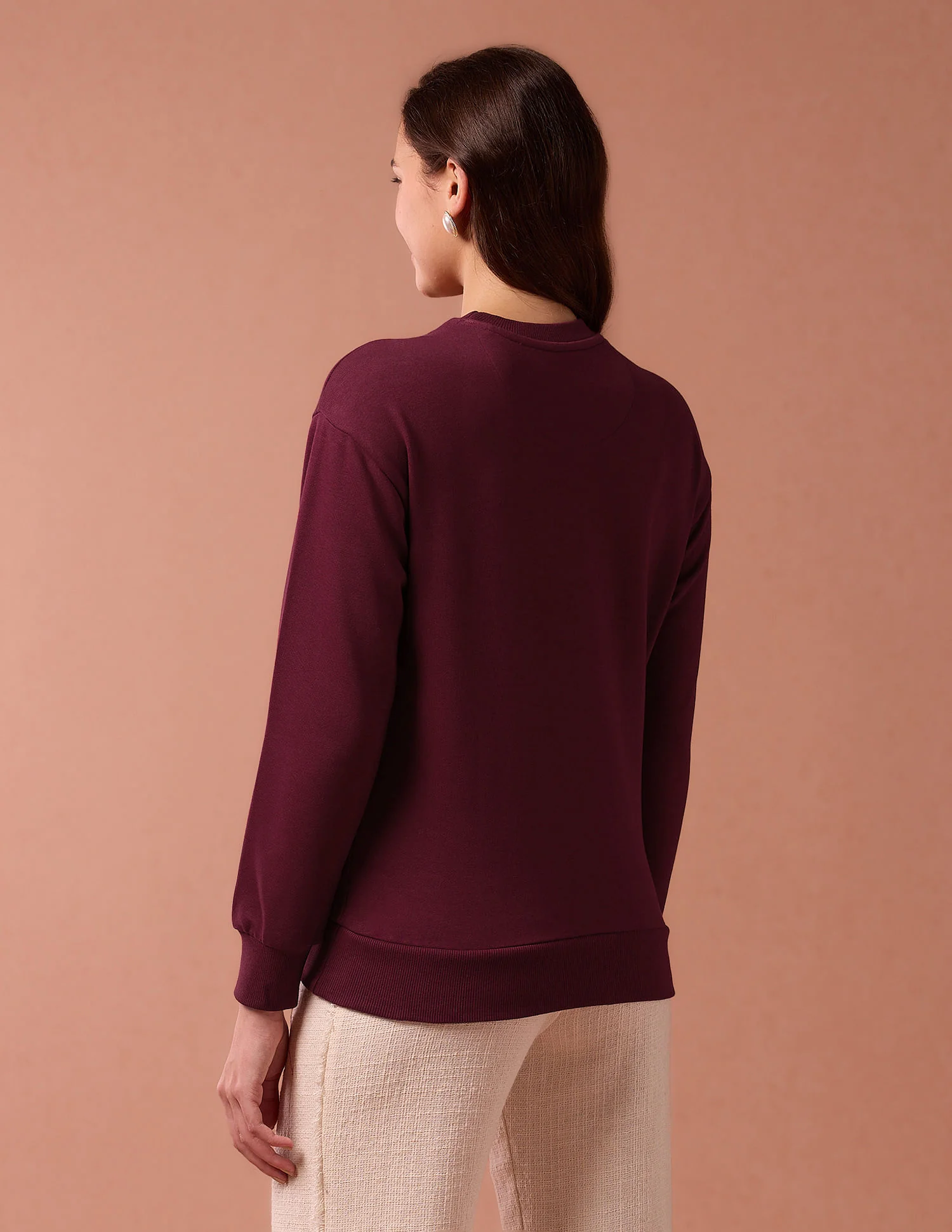 Hd Print Regular Fit Sweatshirt - Image 5