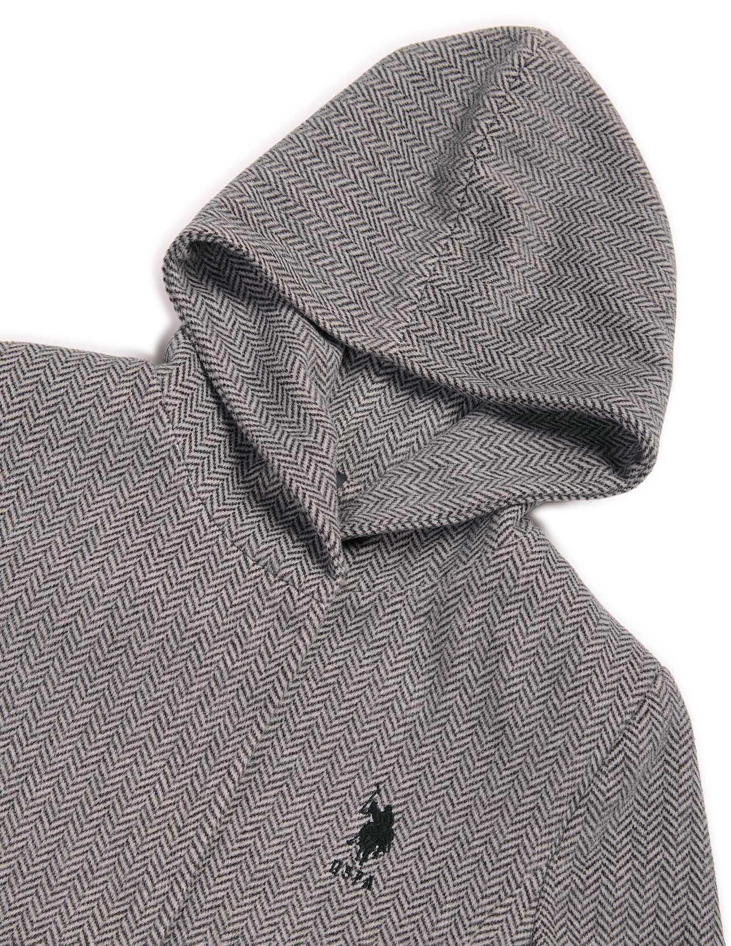 Herringbone Hooded Jacket - Image 9