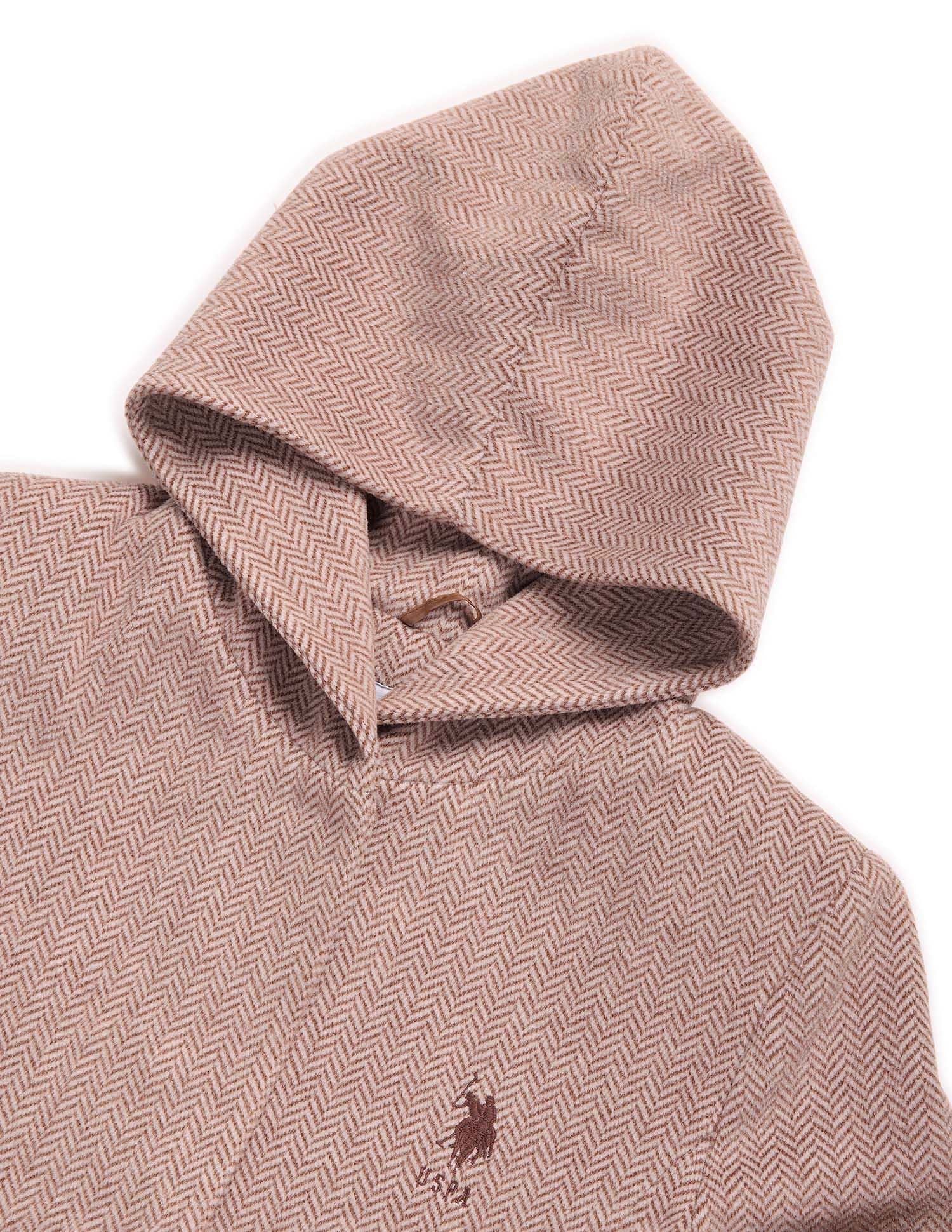 Herringbone Hooded Jacket - Image 9