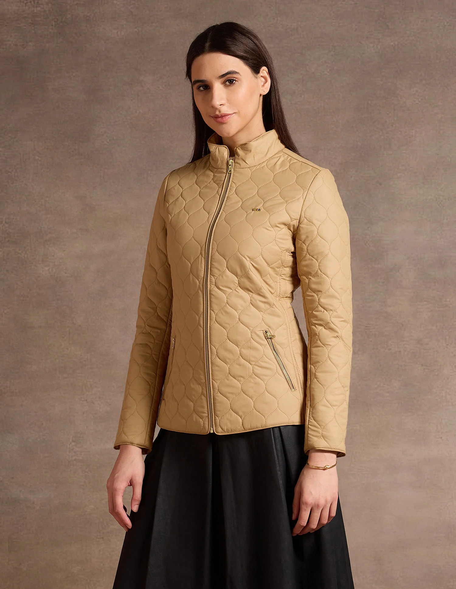 High Neck Puffer Jacket - Image 4