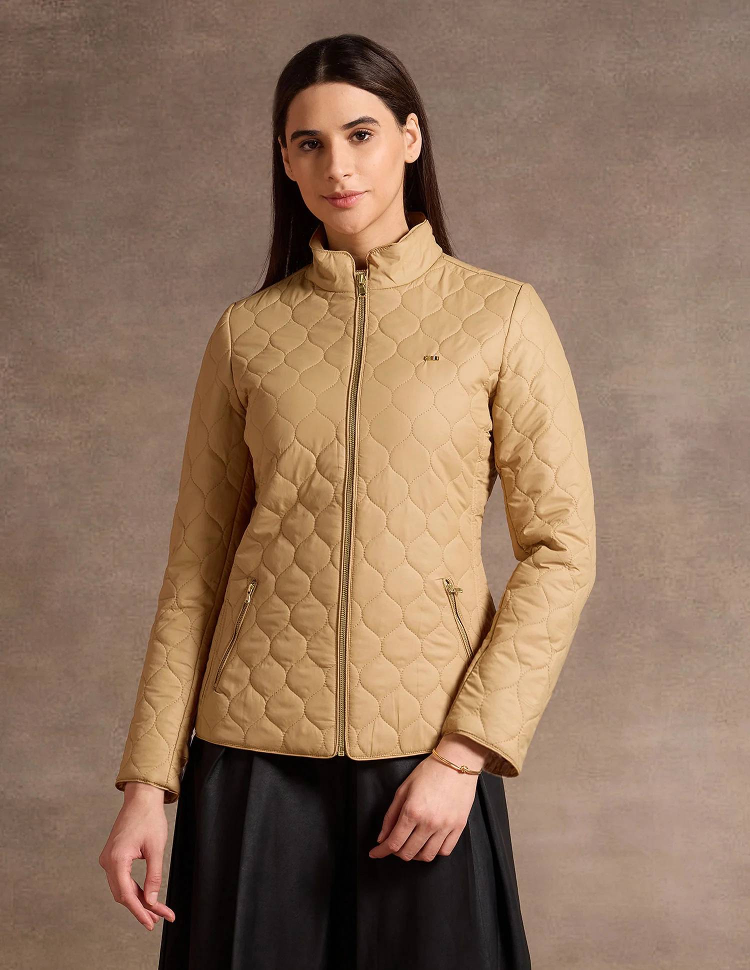 High Neck Puffer Jacket - Image 6