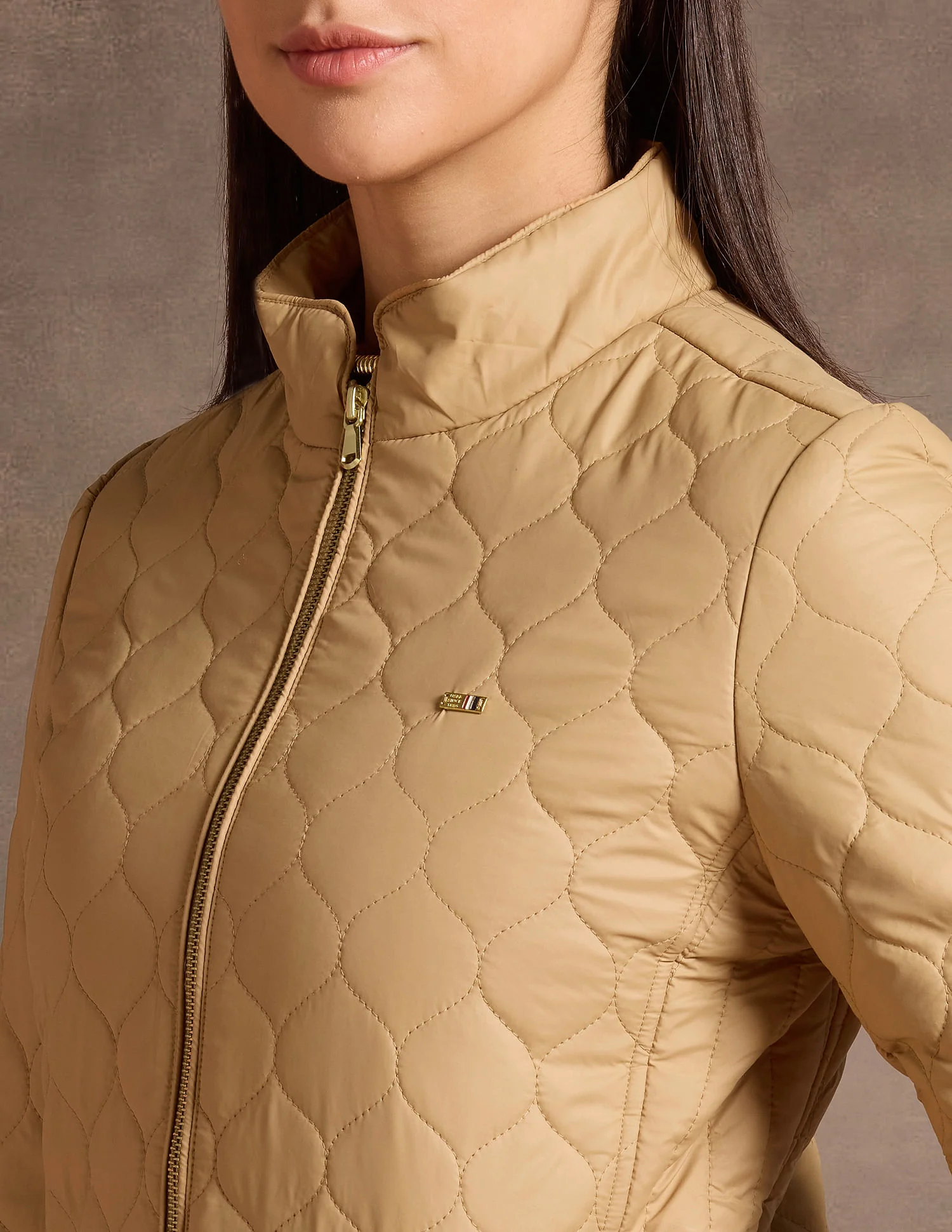 High Neck Puffer Jacket - Image 7