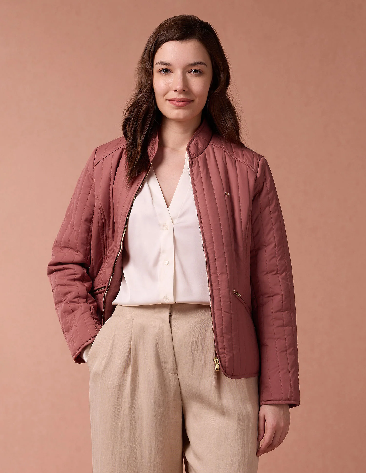 High Neck Puffer Jacket