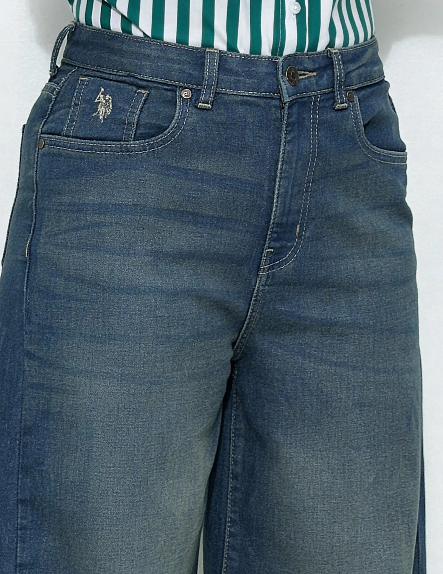 High Rise Baggy Fit Jeans - Image 6