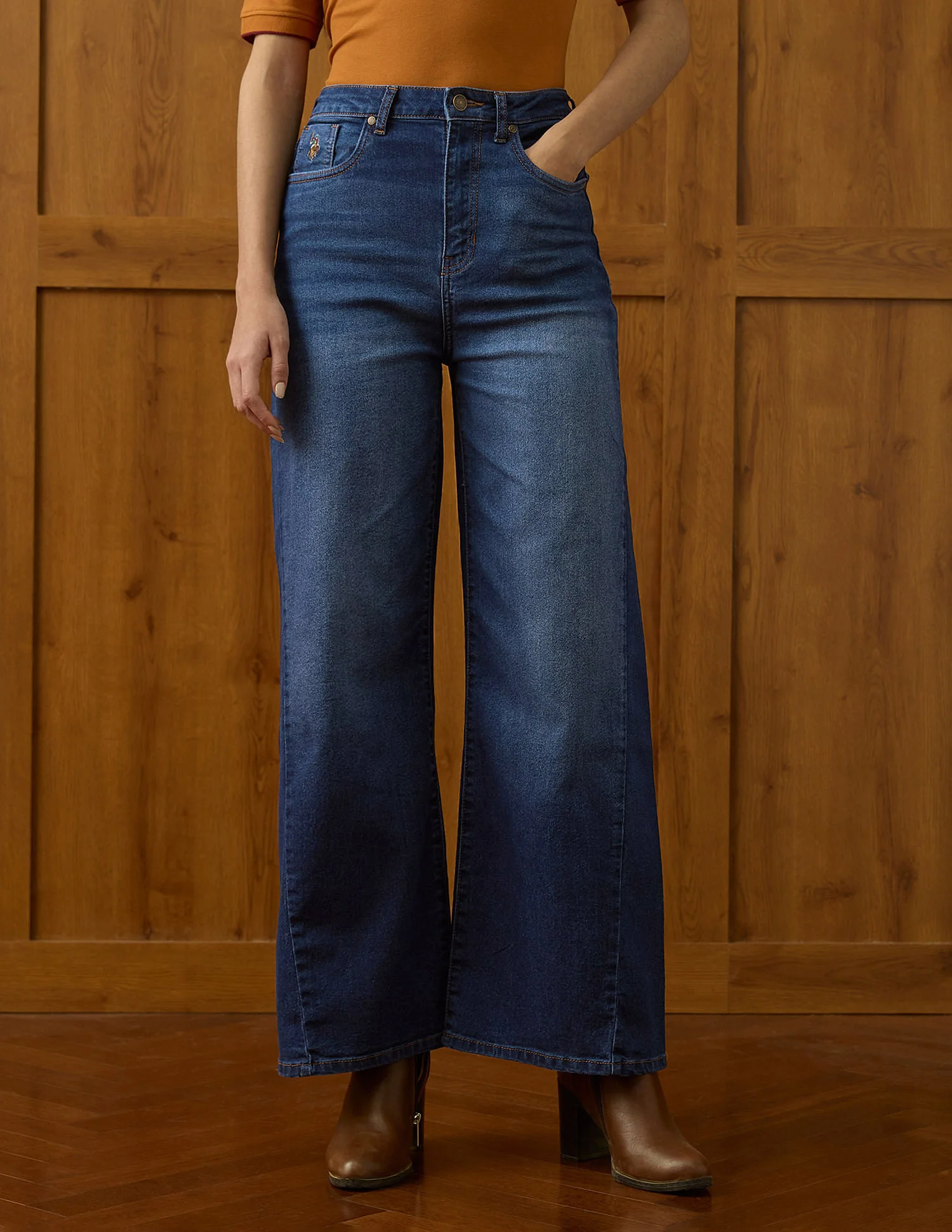 High Rise Baggy Fit Jeans - Image 6