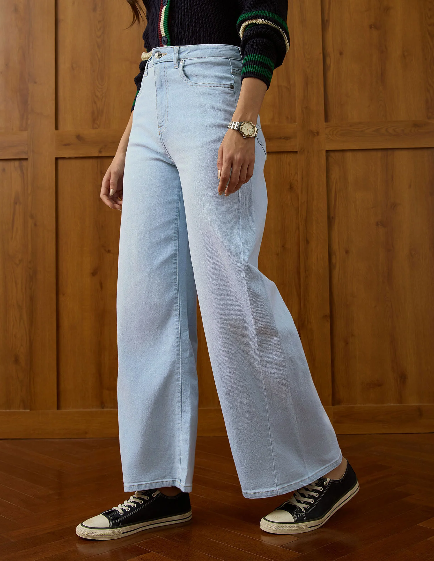 High Rise Baggy Fit Jeans - Image 4