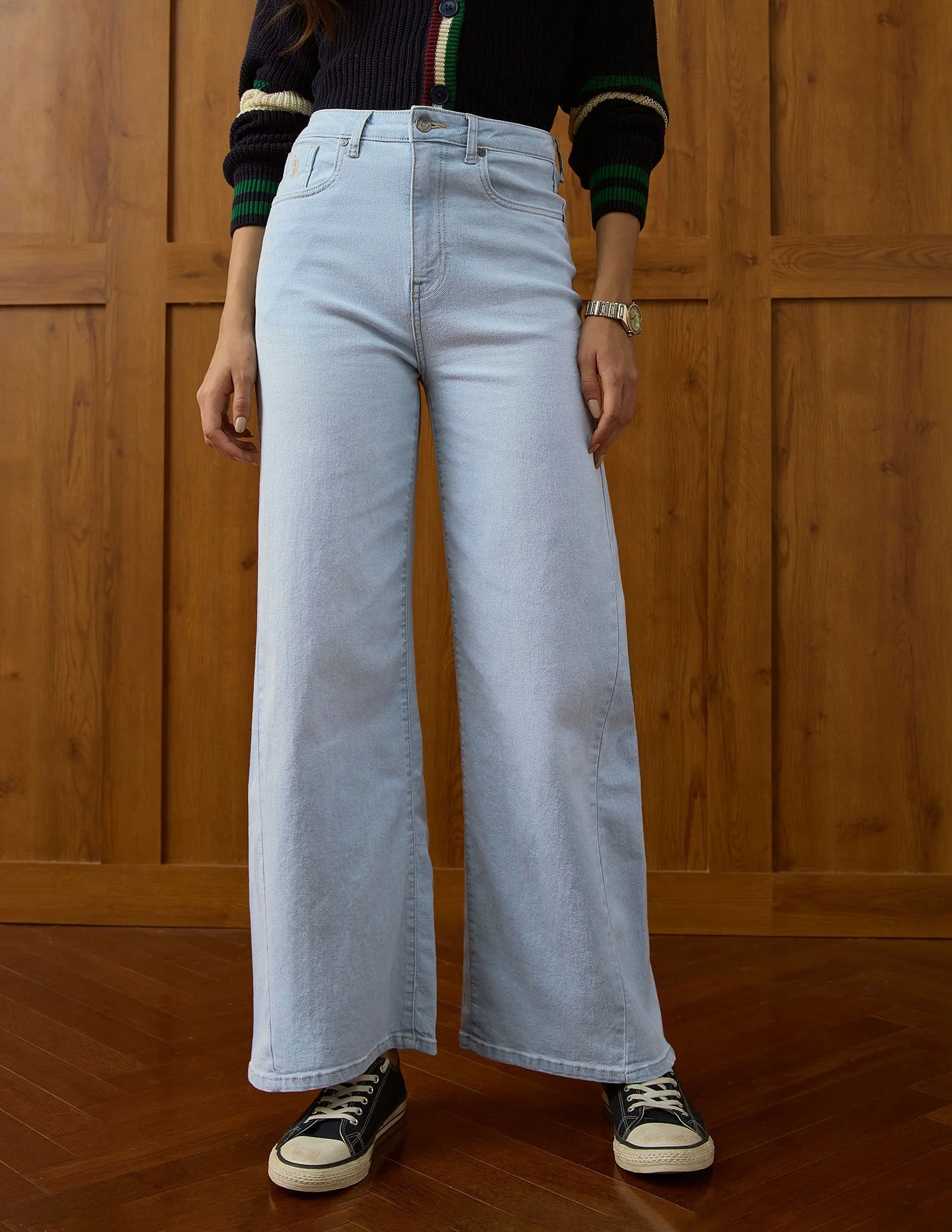 High Rise Baggy Fit Jeans - Image 6