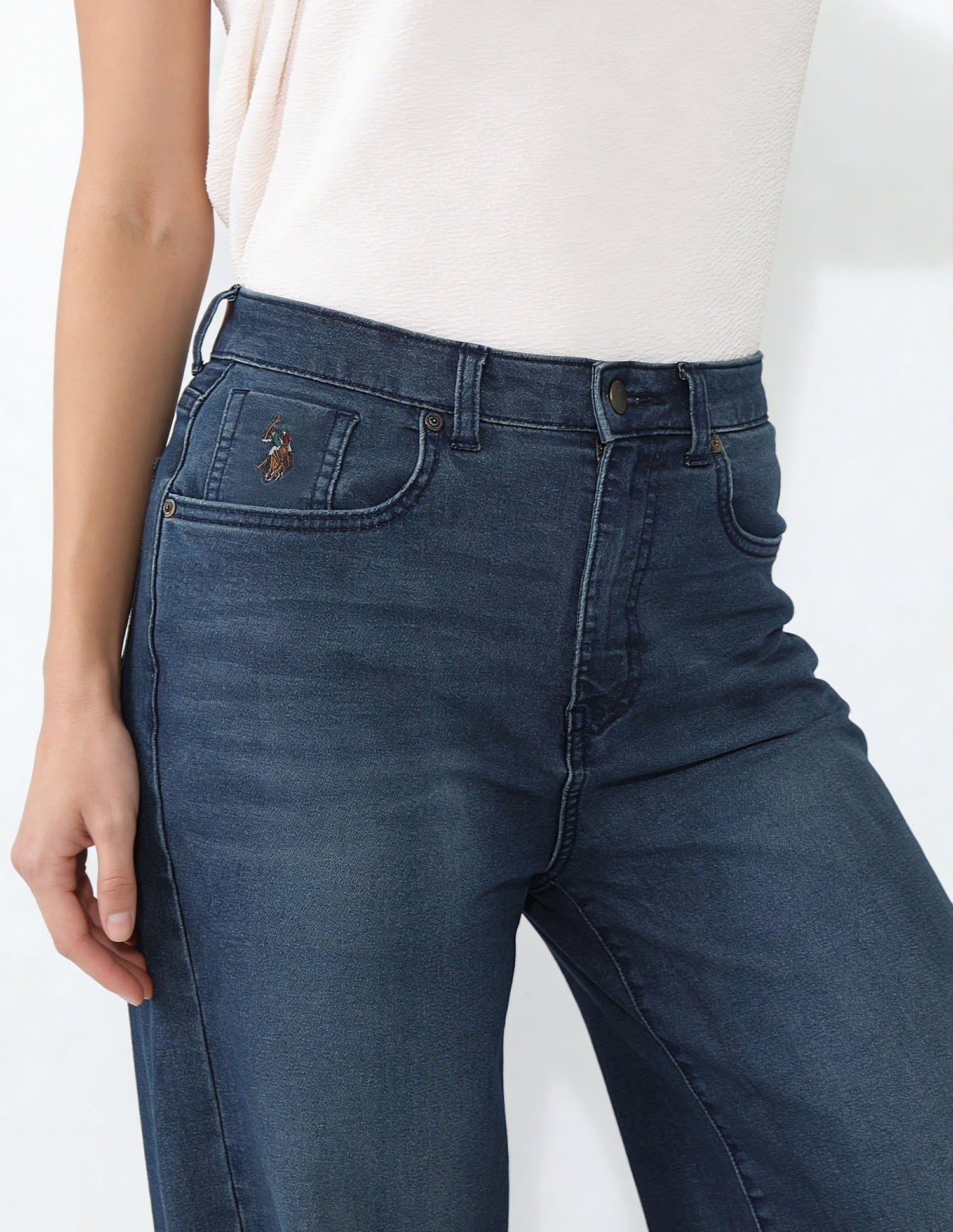 High Rise Baggy Fit Jeans - Image 6