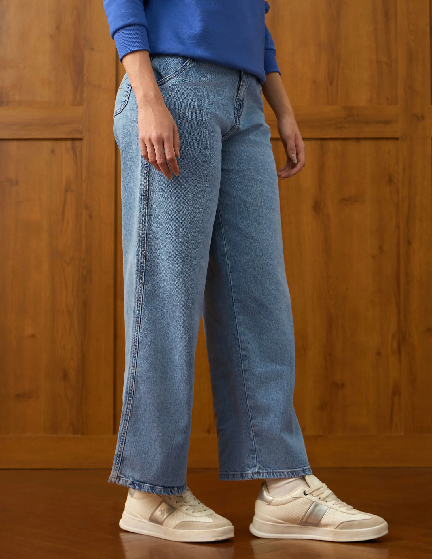High Rise Baggy Fit Jeans - Image 5
