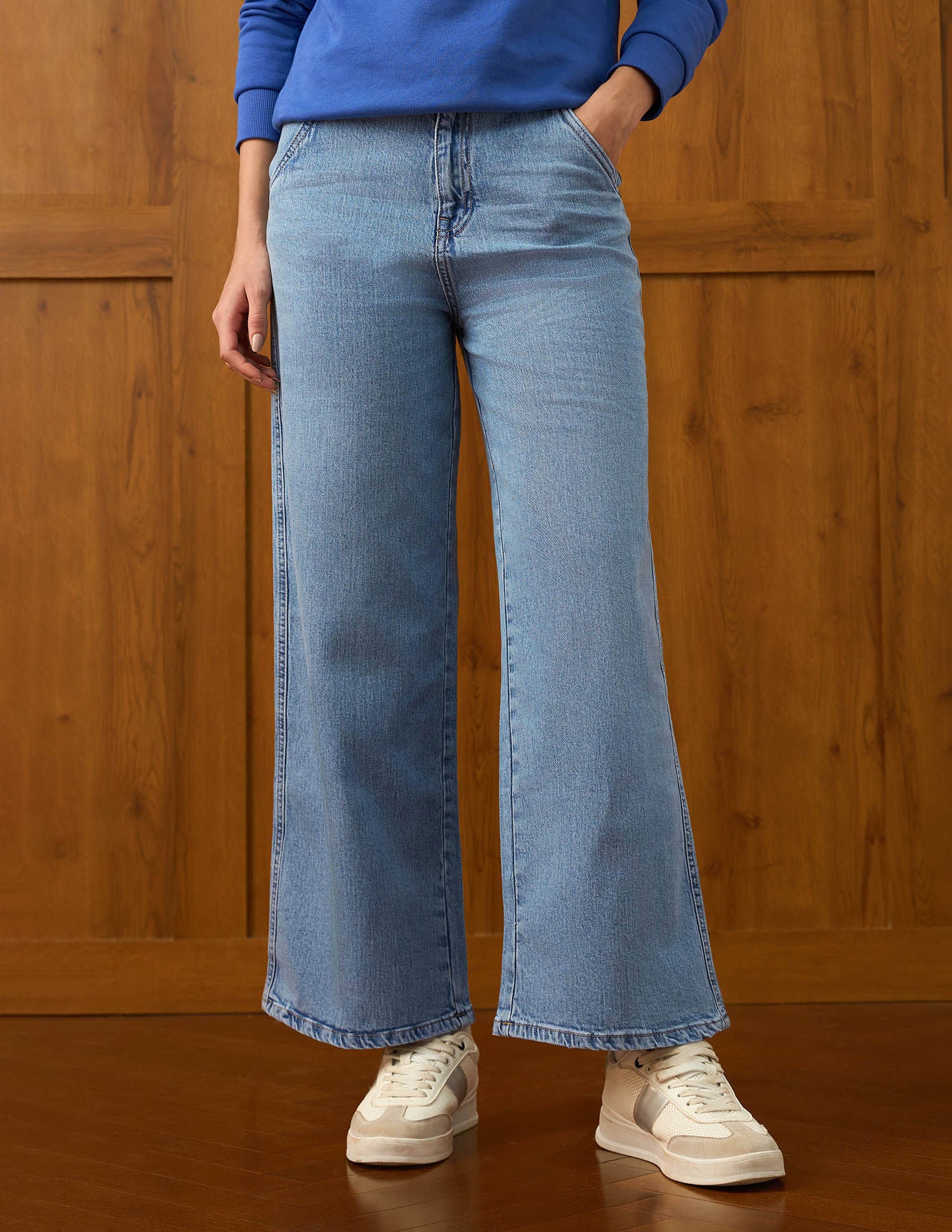 High Rise Baggy Fit Jeans - Image 7