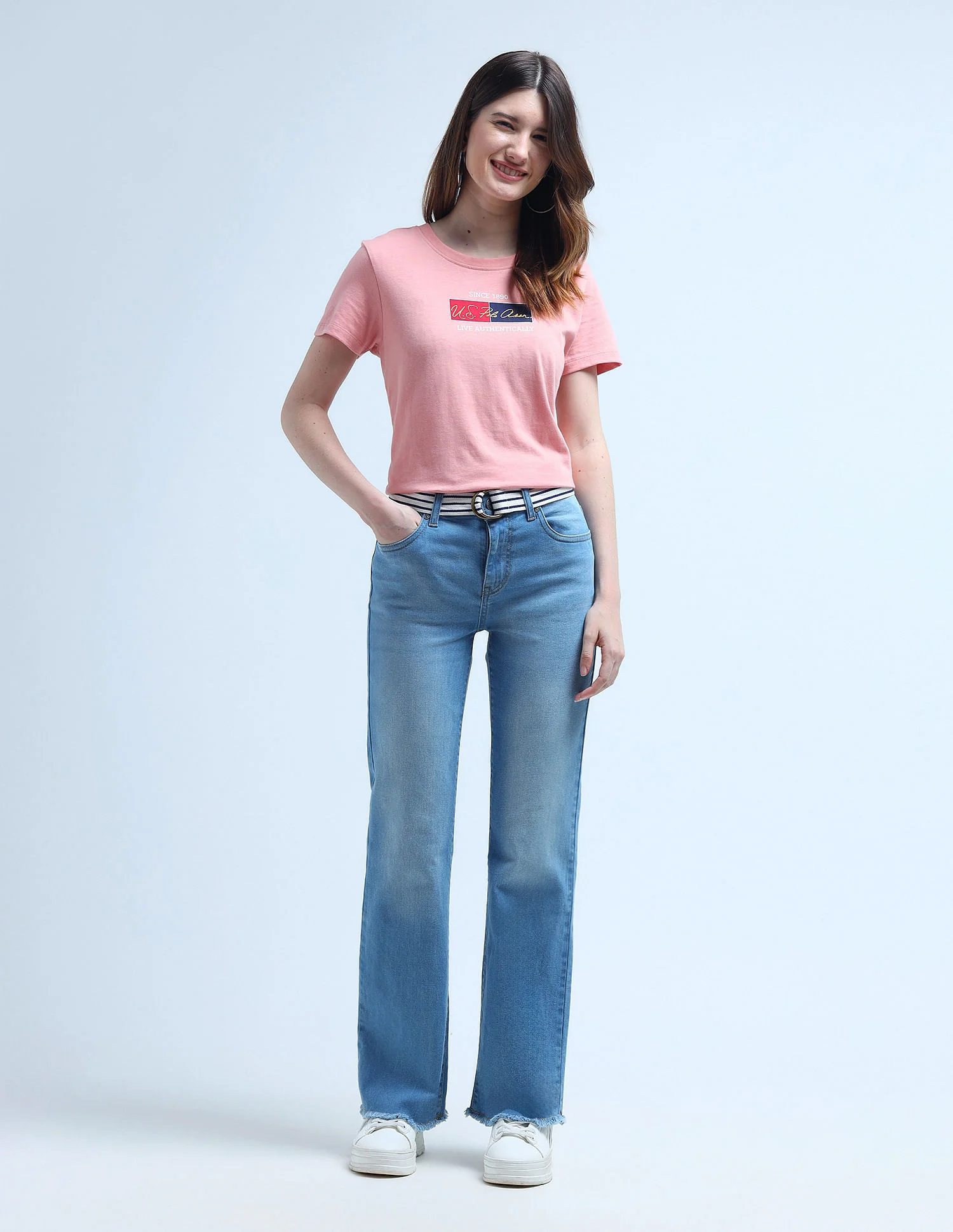 High Rise Boot Cut Jeans - Image 3