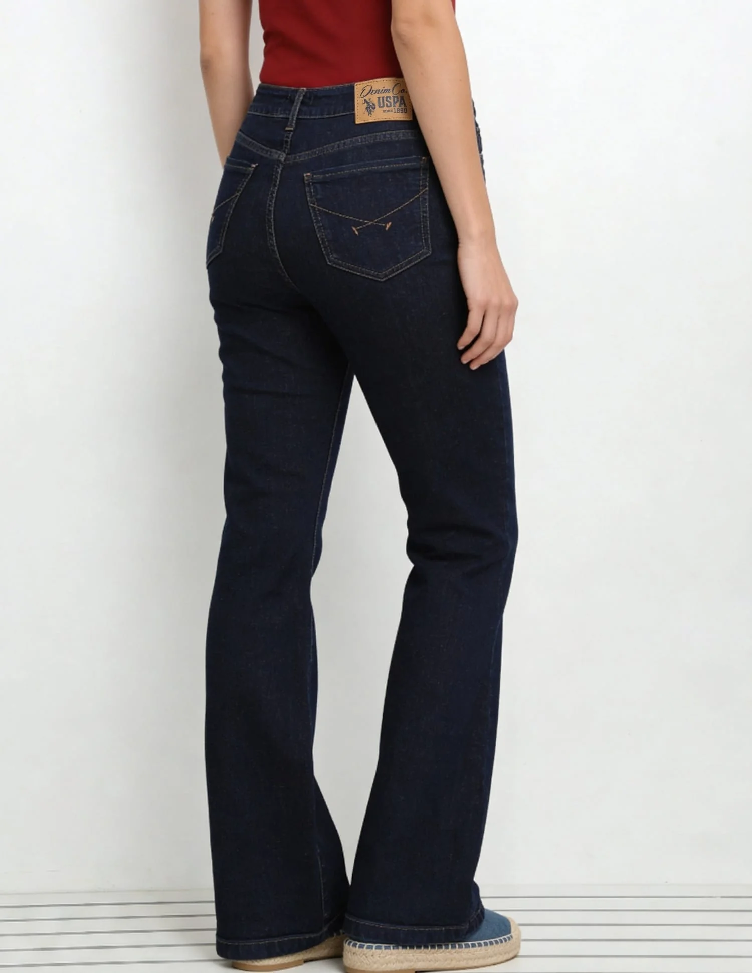 High Rise Bootcut Jeans - Image 5
