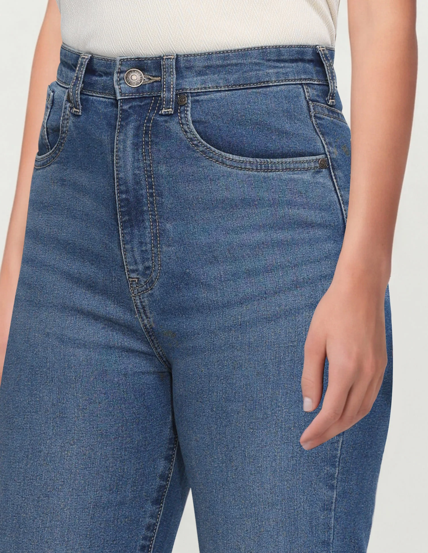 High Rise Bootcut Jeans - Image 6