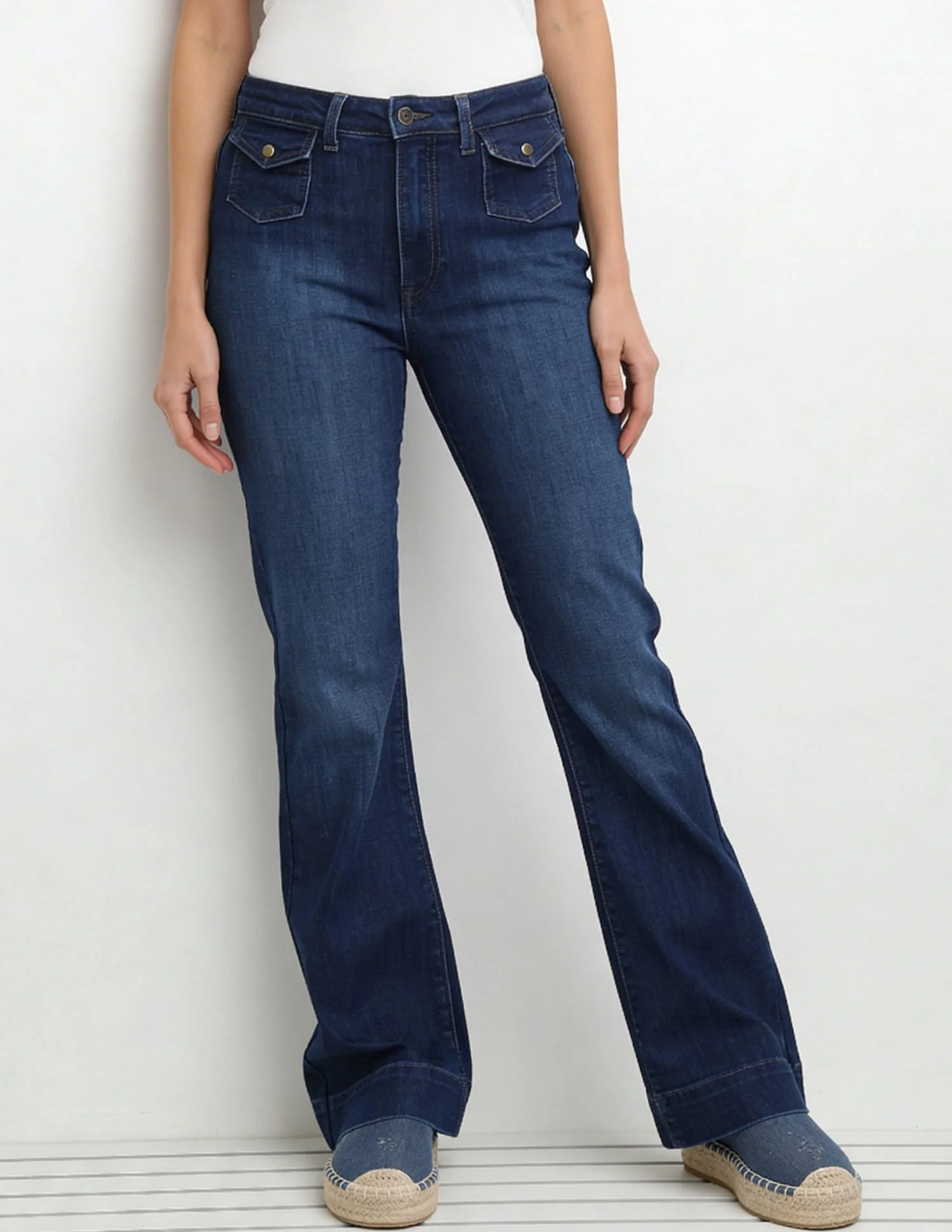 High Rise Bootcut Jeans - Image 3
