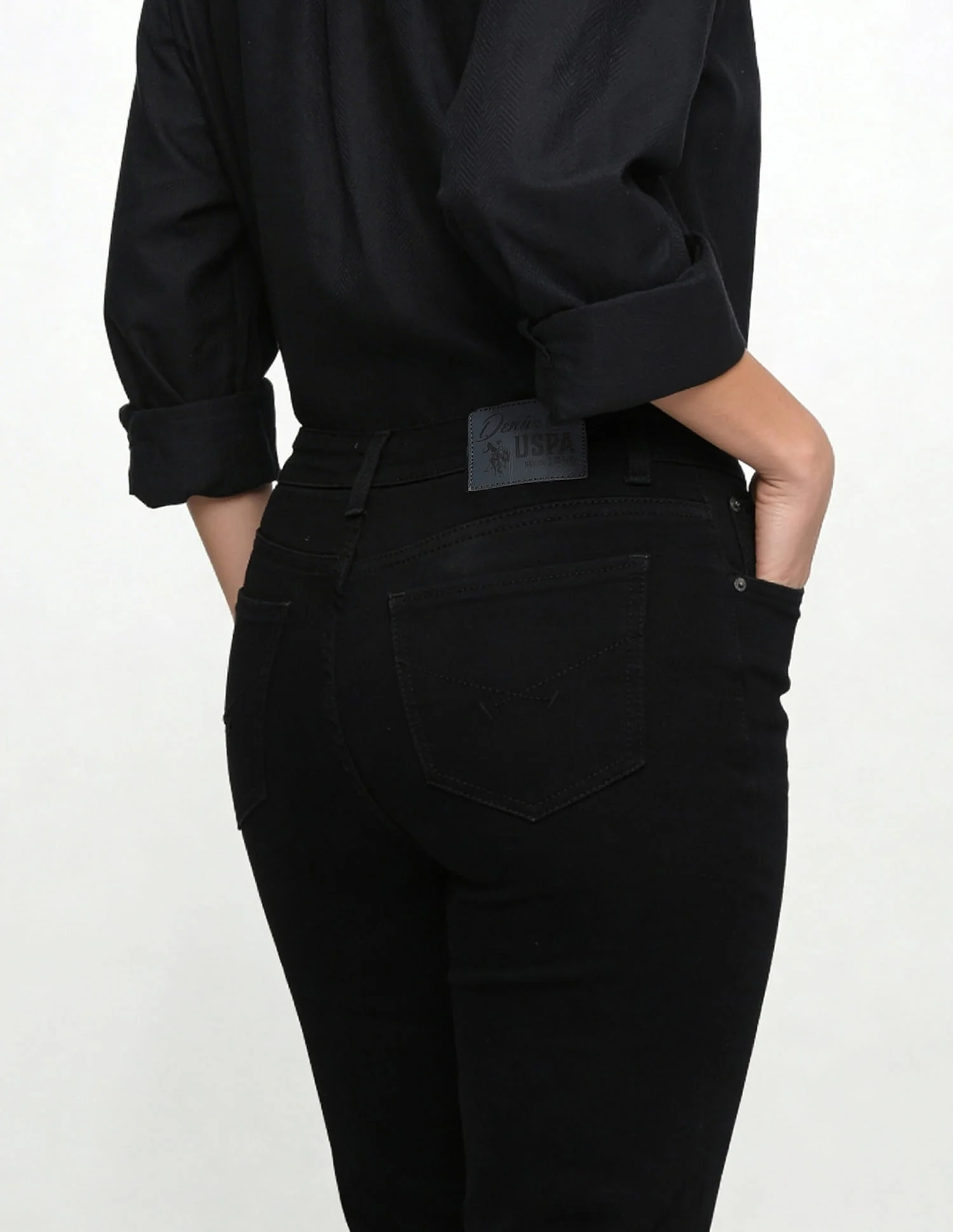 High Rise Bootcut Jeans - Image 7