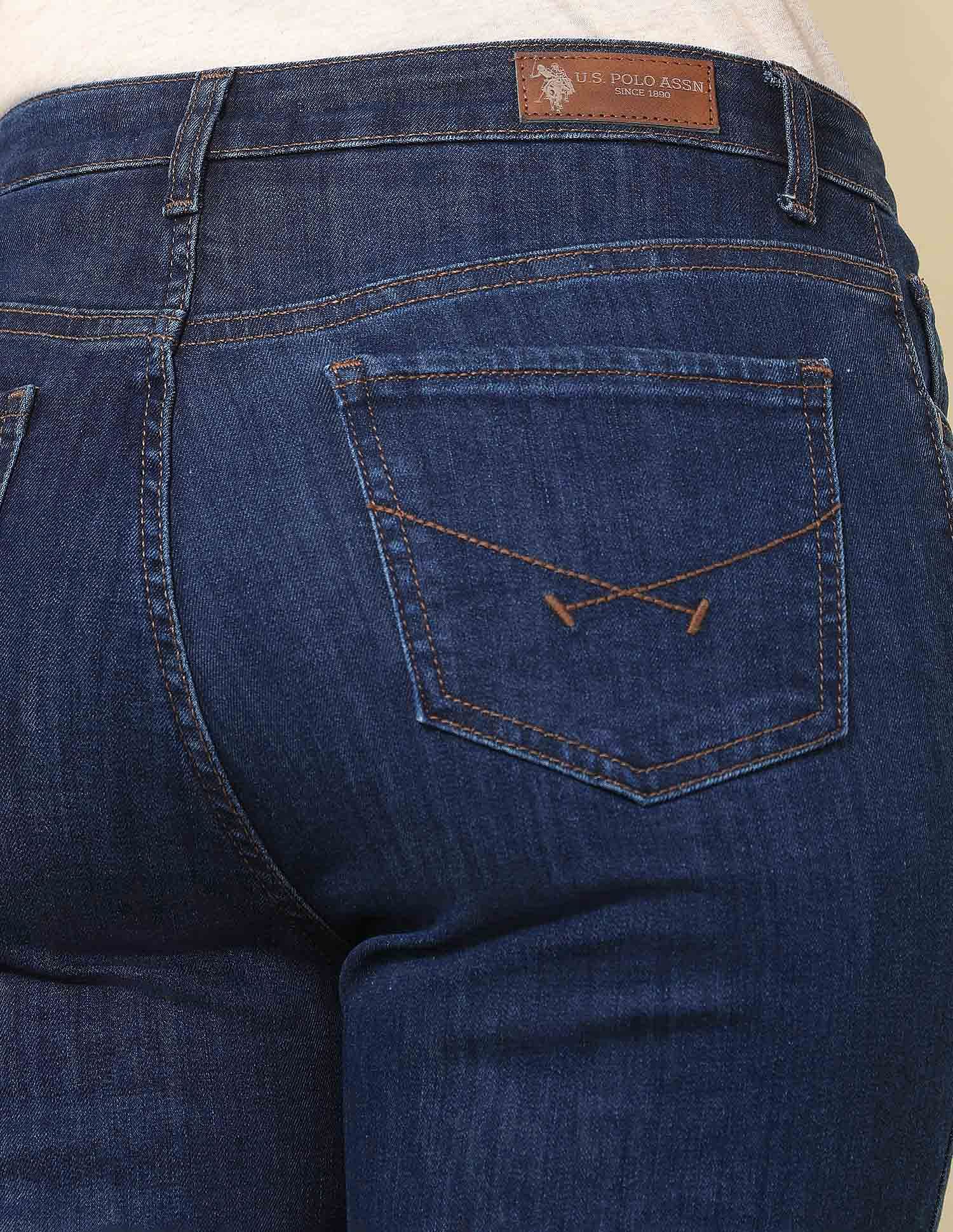 High Rise Bootcut Jeans - Image 8