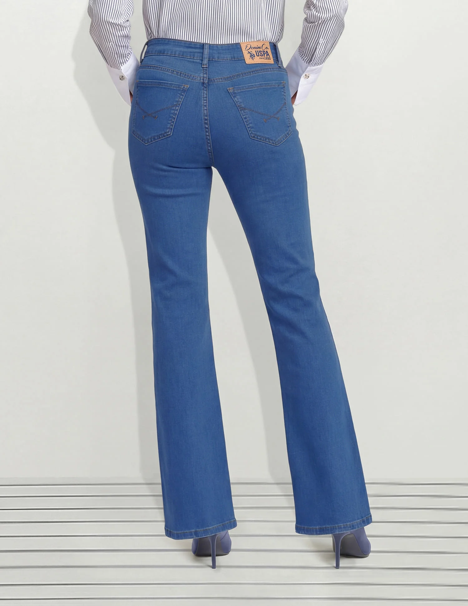 High Rise Bootcut Jeans - Image 4