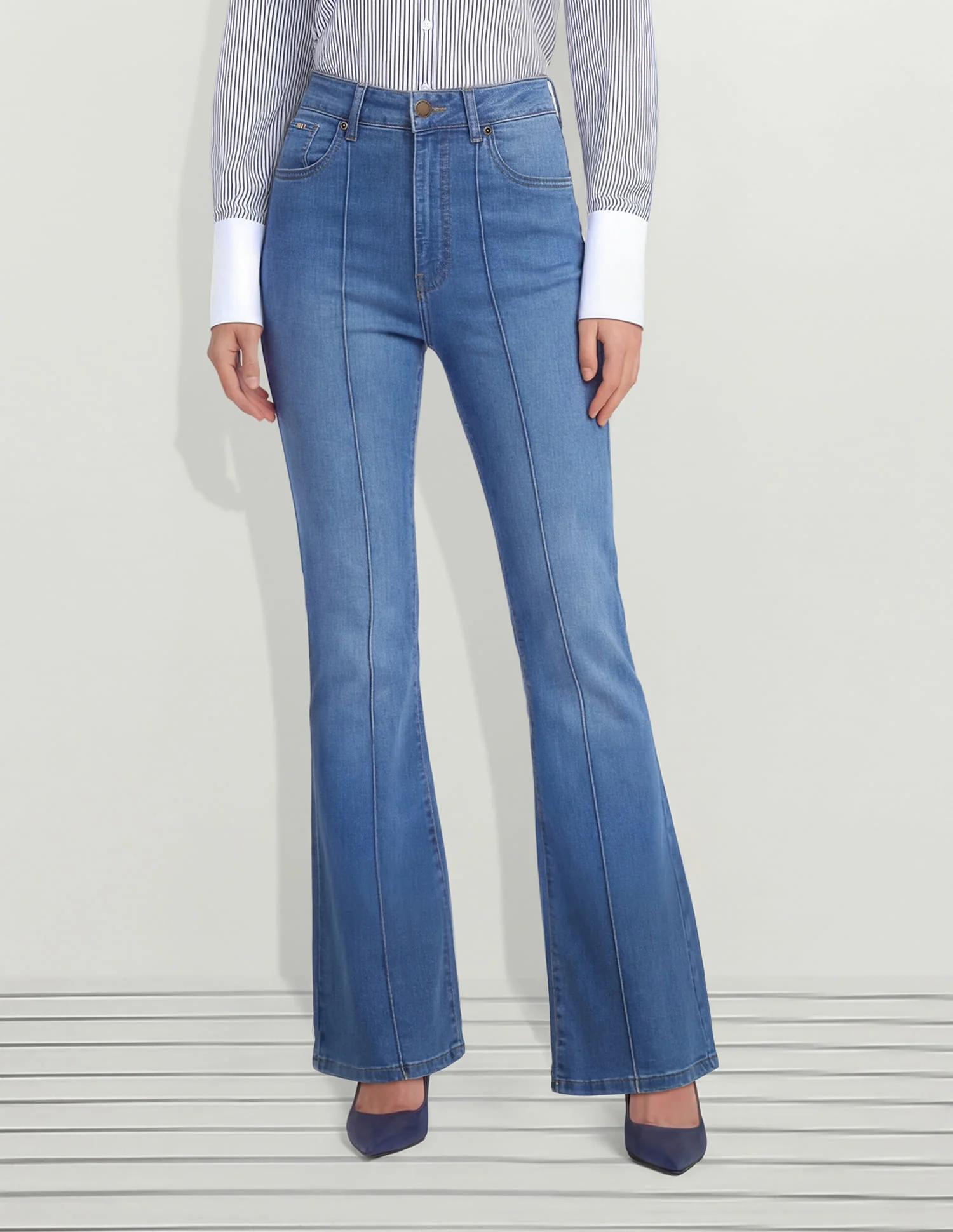 High Rise Bootcut Jeans - Image 5