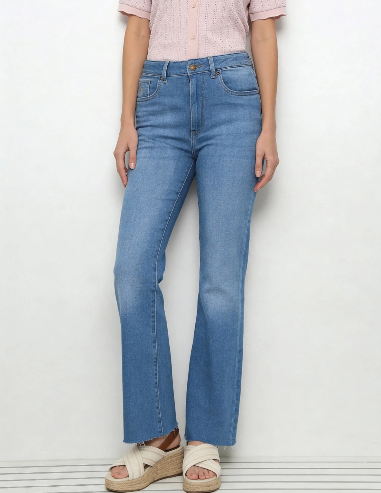 High Rise Bootcut Jeans - Image 3