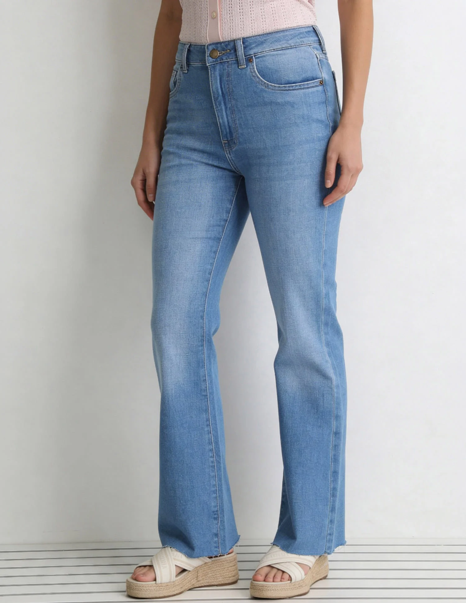 High Rise Bootcut Jeans - Image 4