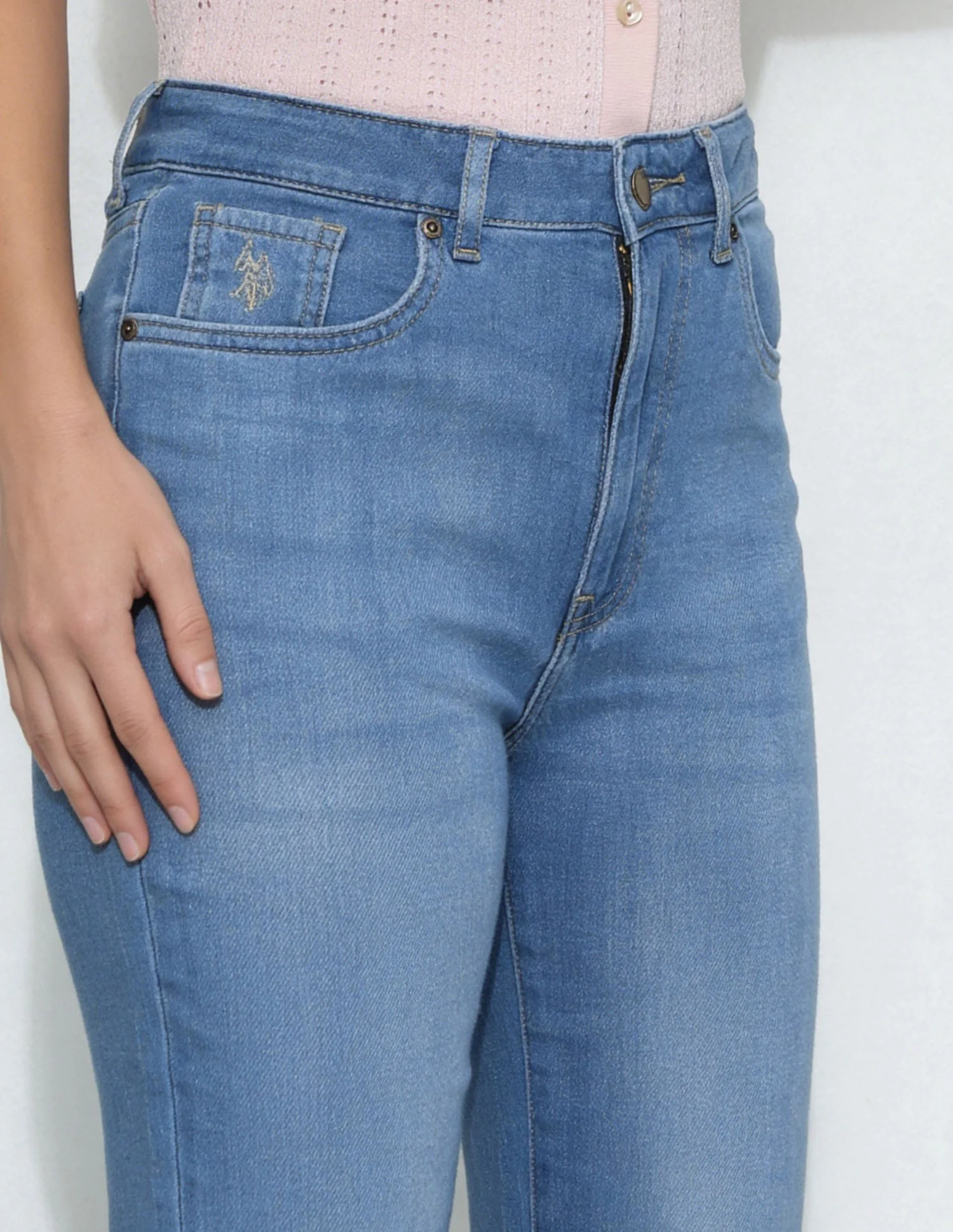 High Rise Bootcut Jeans - Image 6