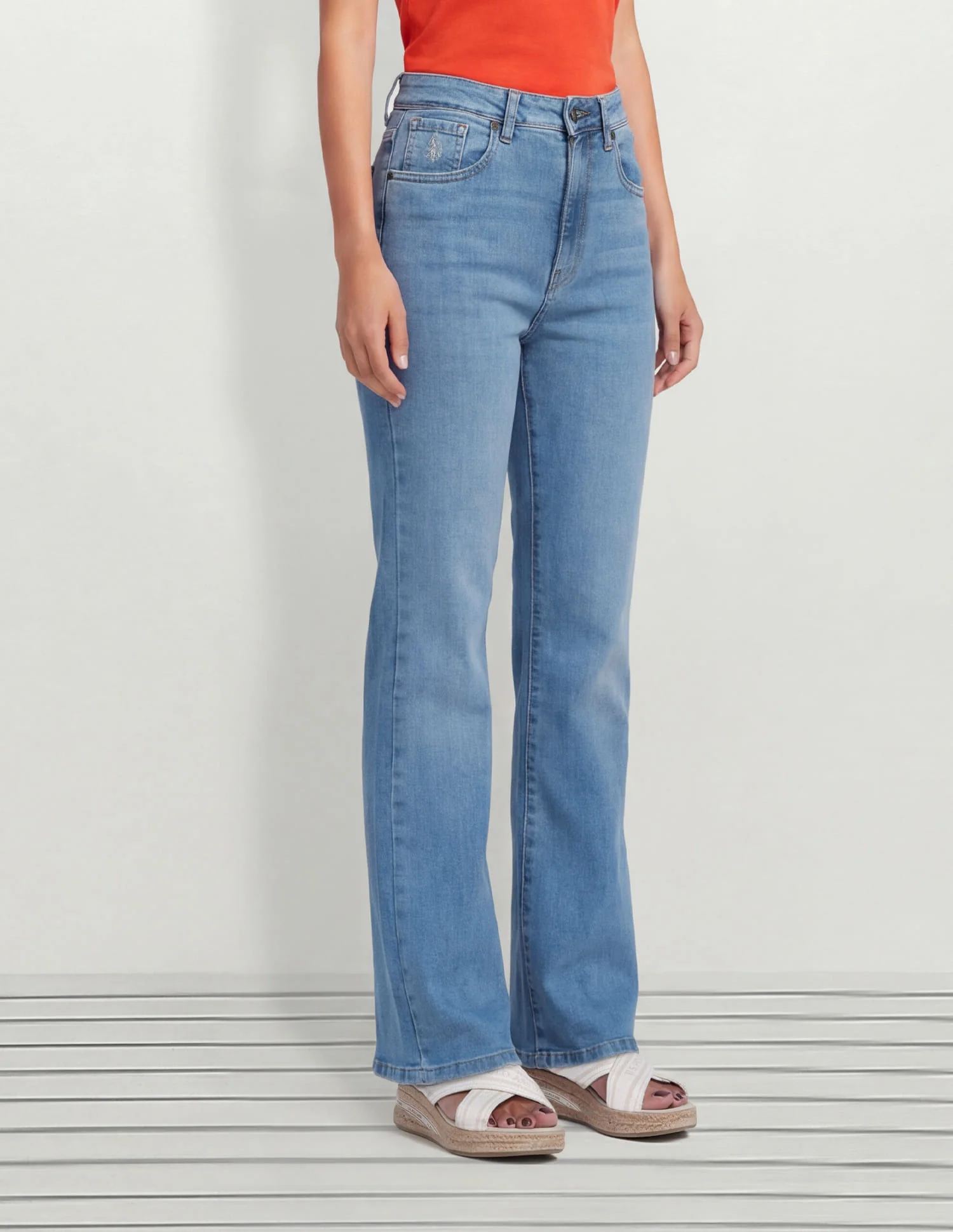 High Rise Bootcut Jeans - Image 3