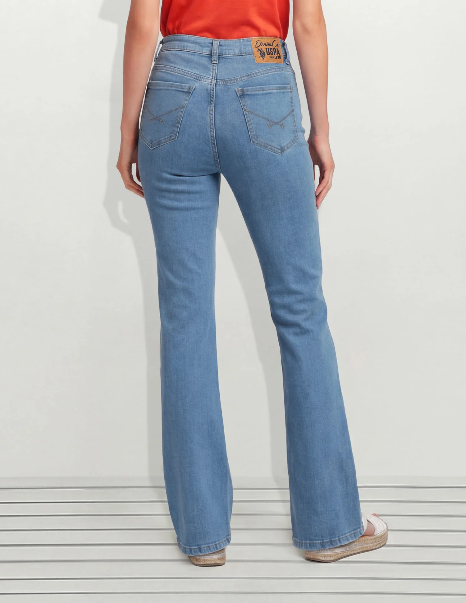 High Rise Bootcut Jeans - Image 4