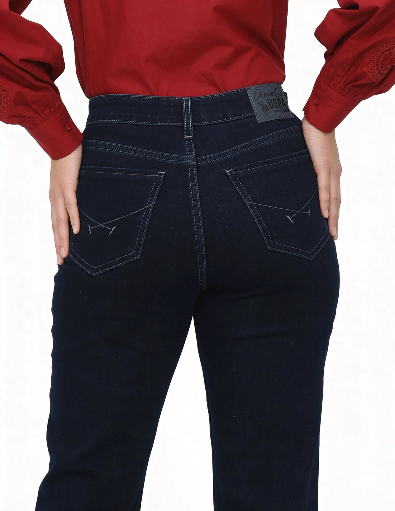 High Rise Bootcut Jeans - Image 7