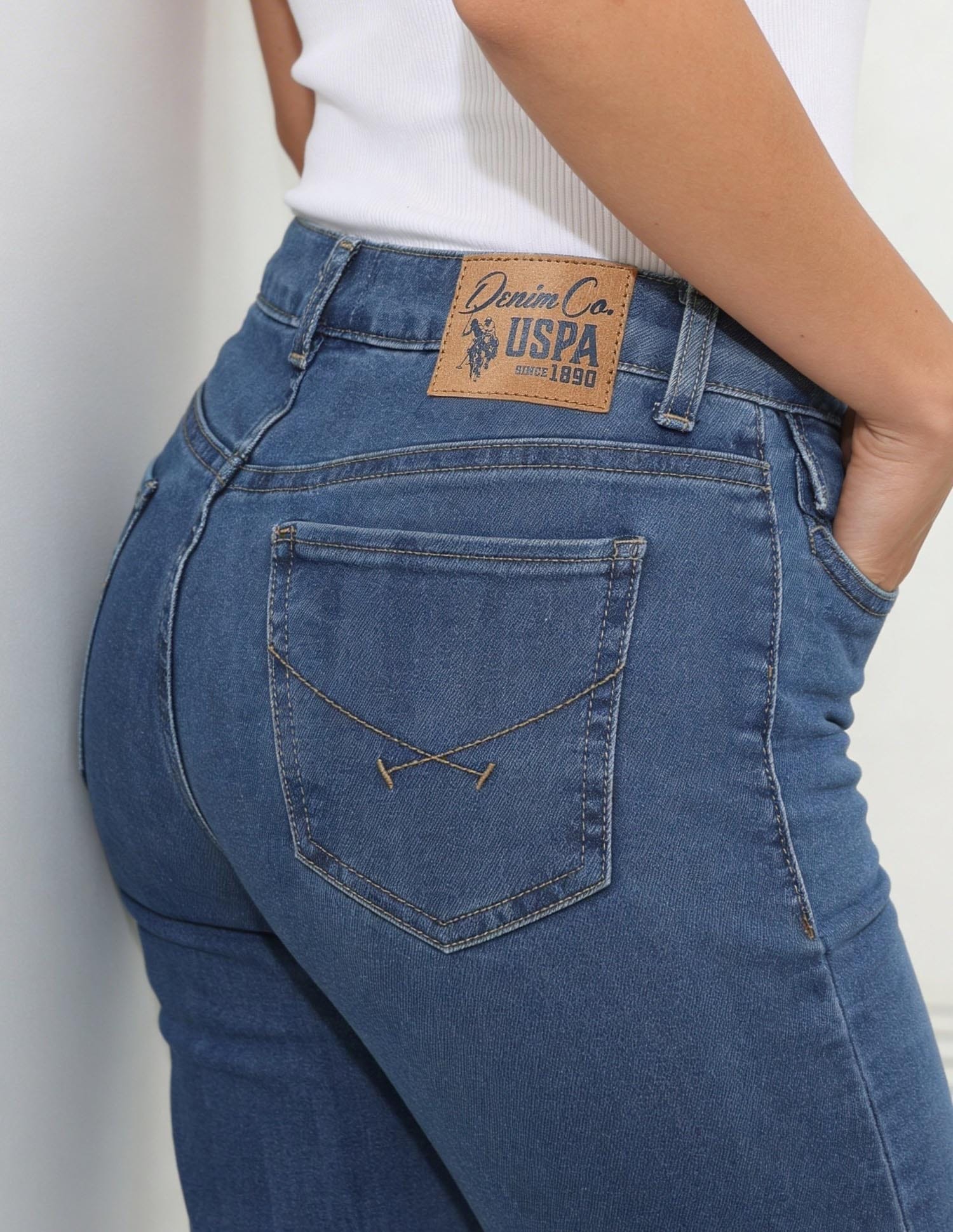 High Rise Bootcut Jeans - Image 7