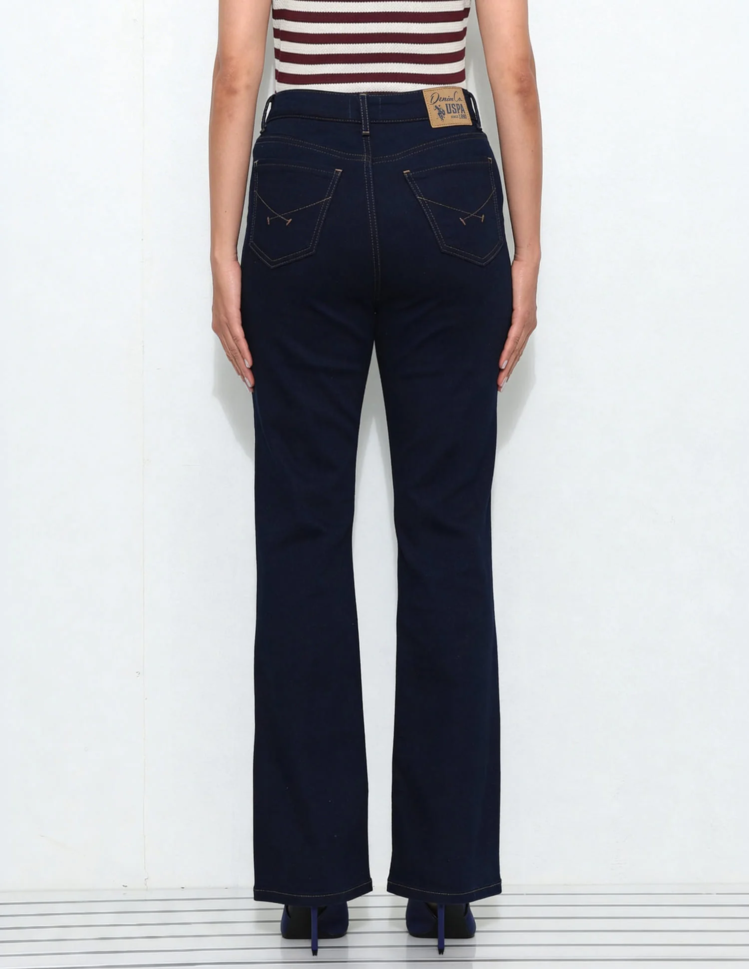 High Rise Bootcut Jeans - Image 5